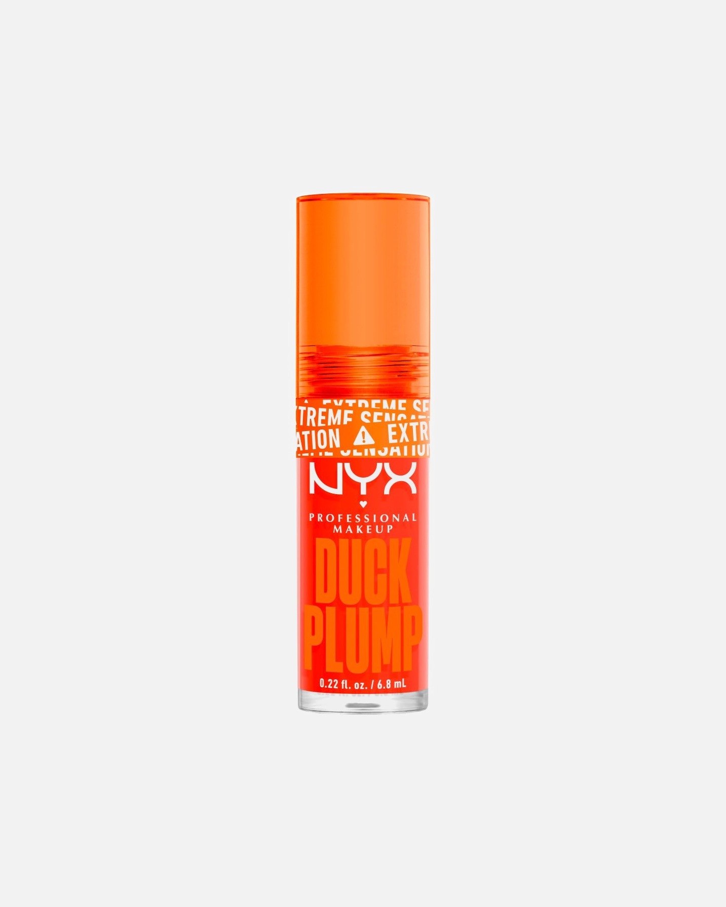 Lipgloss für Weiblich NYX Professional Makeup Duck Plump Lip Lacquer PEACH OUT