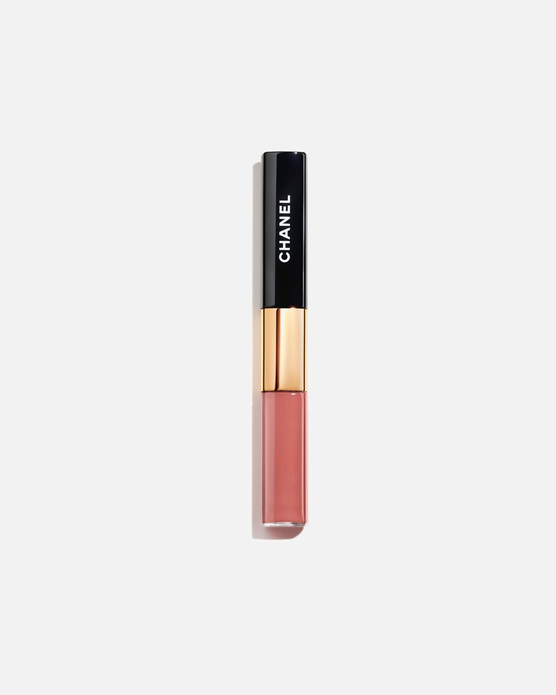 Lippenfarbe für Weiblich CHANEL LE ROUGE DUO ULTRA TENUE LIPPENDUO MIT LANGEM HALT 186 - PINK NUDE