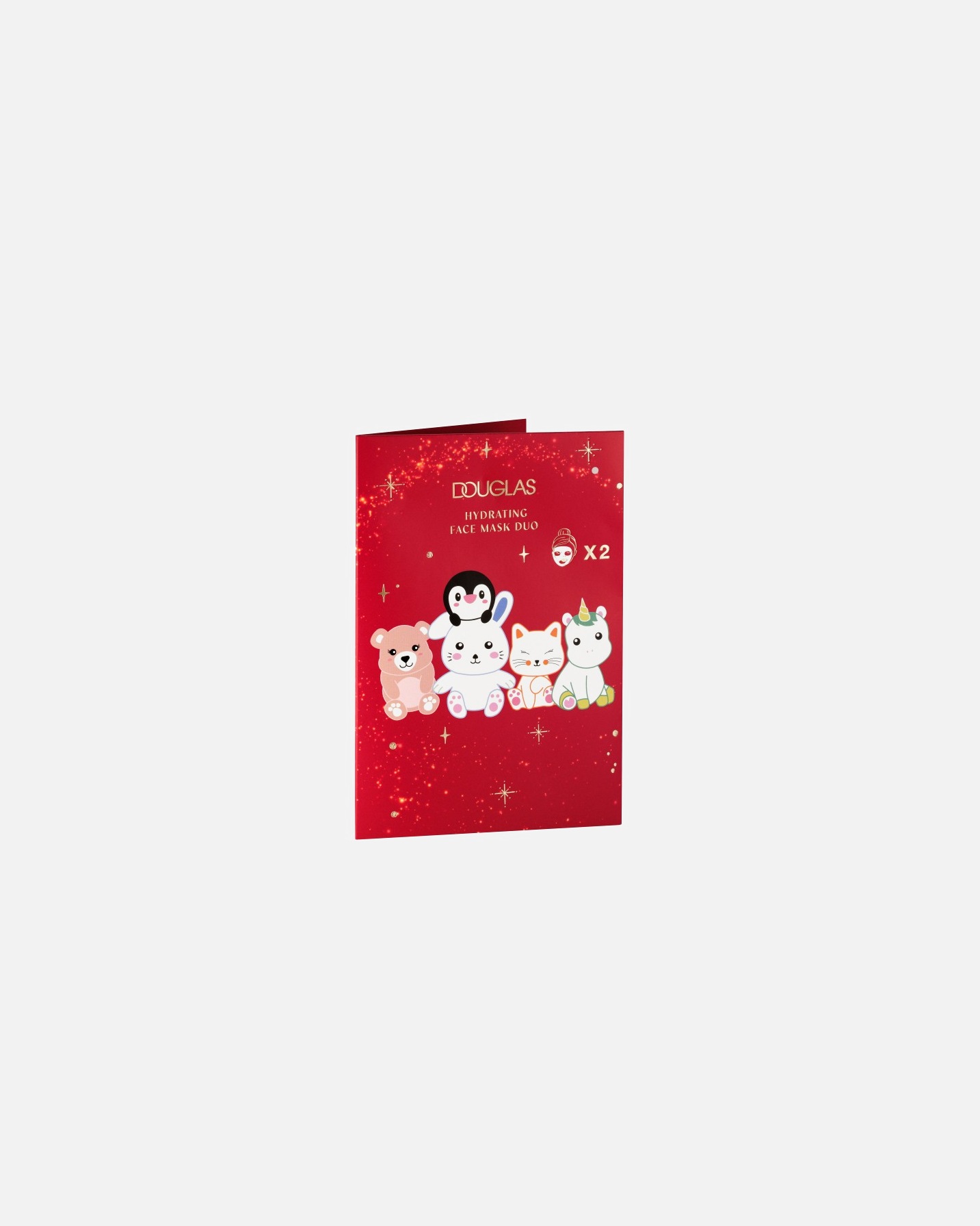 Tuchmaske für Unisex Douglas Collection Seasonal Charming Winter Funny Sheet Mask Set 1 Stück