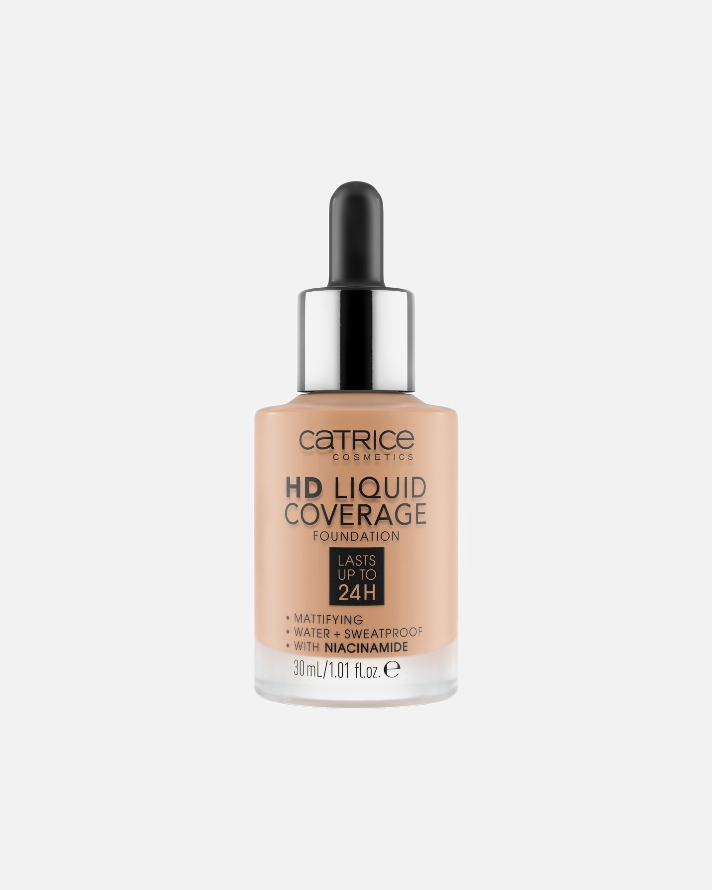 Foundation für Weiblich Catrice HD Liquid Coverage 040 - WARM BEIGE