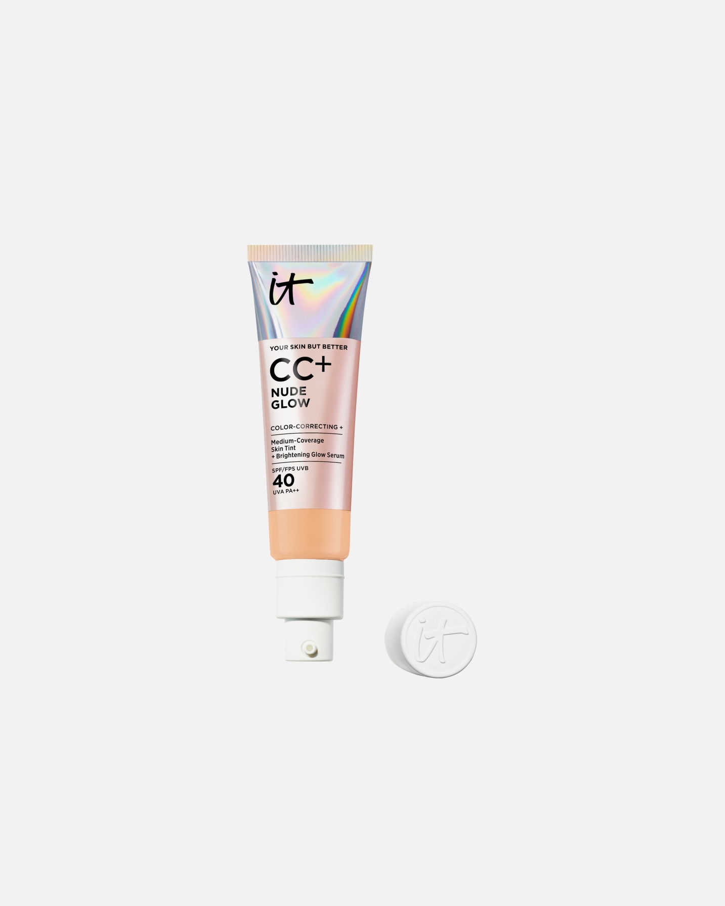CC Cream für Unisex IT Cosmetics Your Skin But Better CC+ Nude Glow LSF 40 Medium Tan