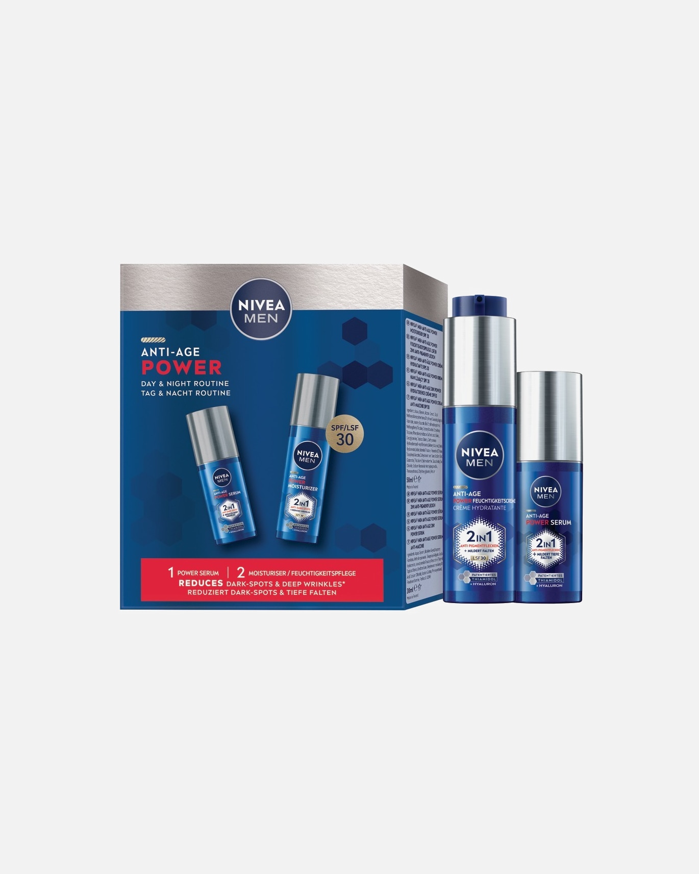 Gesichtspflegeset für Männlich NIVEA Anti-Age Hyaluron Power Set 1 Stück
