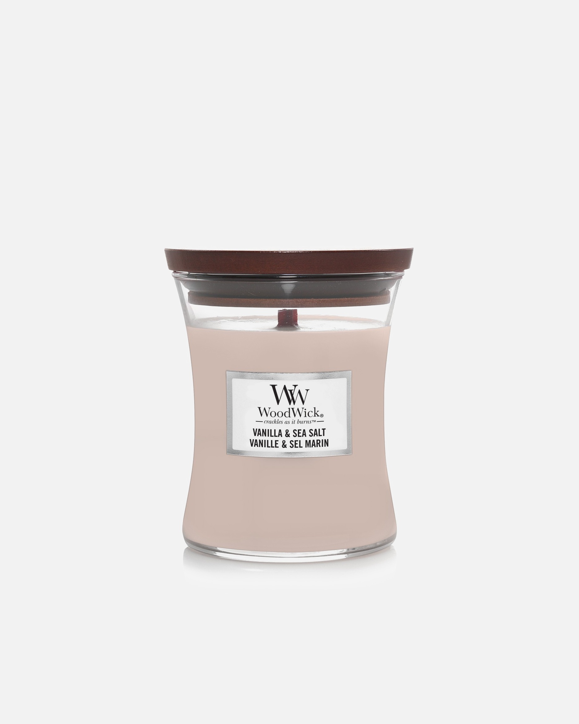 Kerze für Unisex WoodWick Vanilla & Sea Salt 275 g