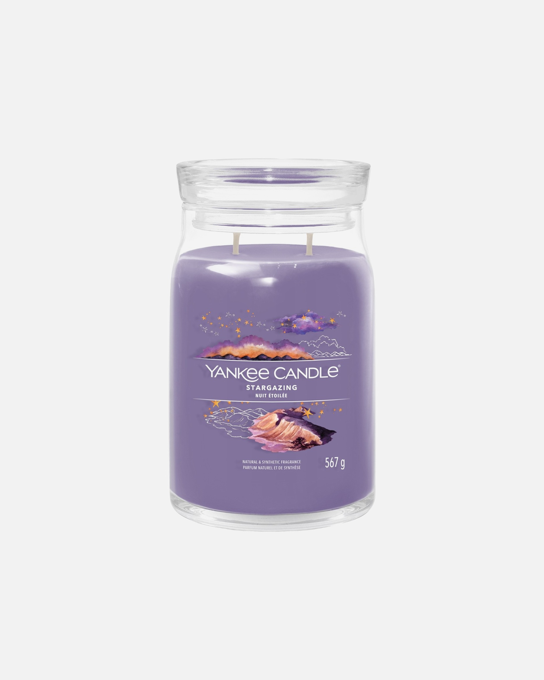 Kerze für Unisex YANKEE CANDLE Yankee Candle Signature Mittleres Glas Stargazing 567 g