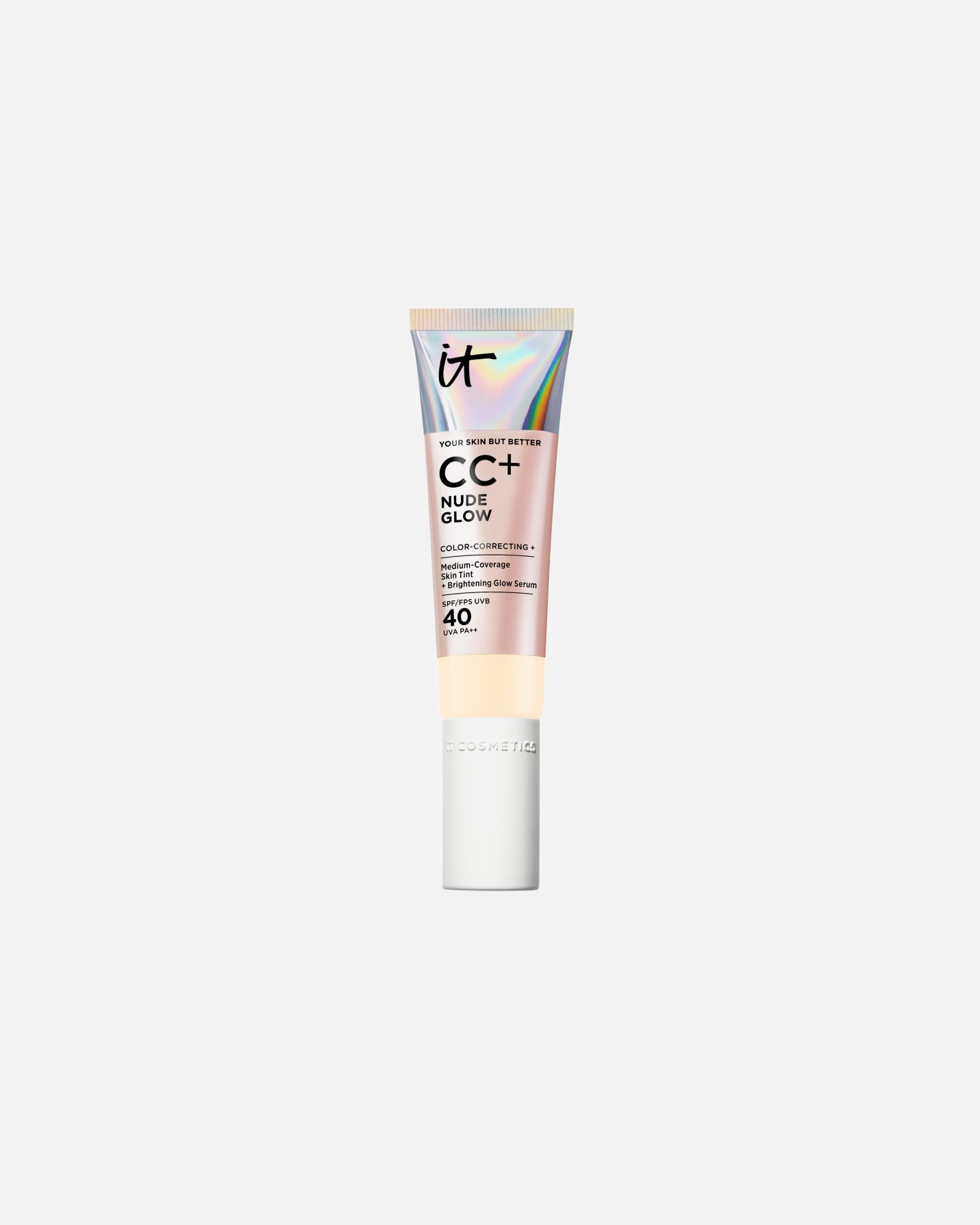CC Cream für Unisex IT Cosmetics Your Skin But Better CC+ Nude Glow LSF 40 FAIR WARM