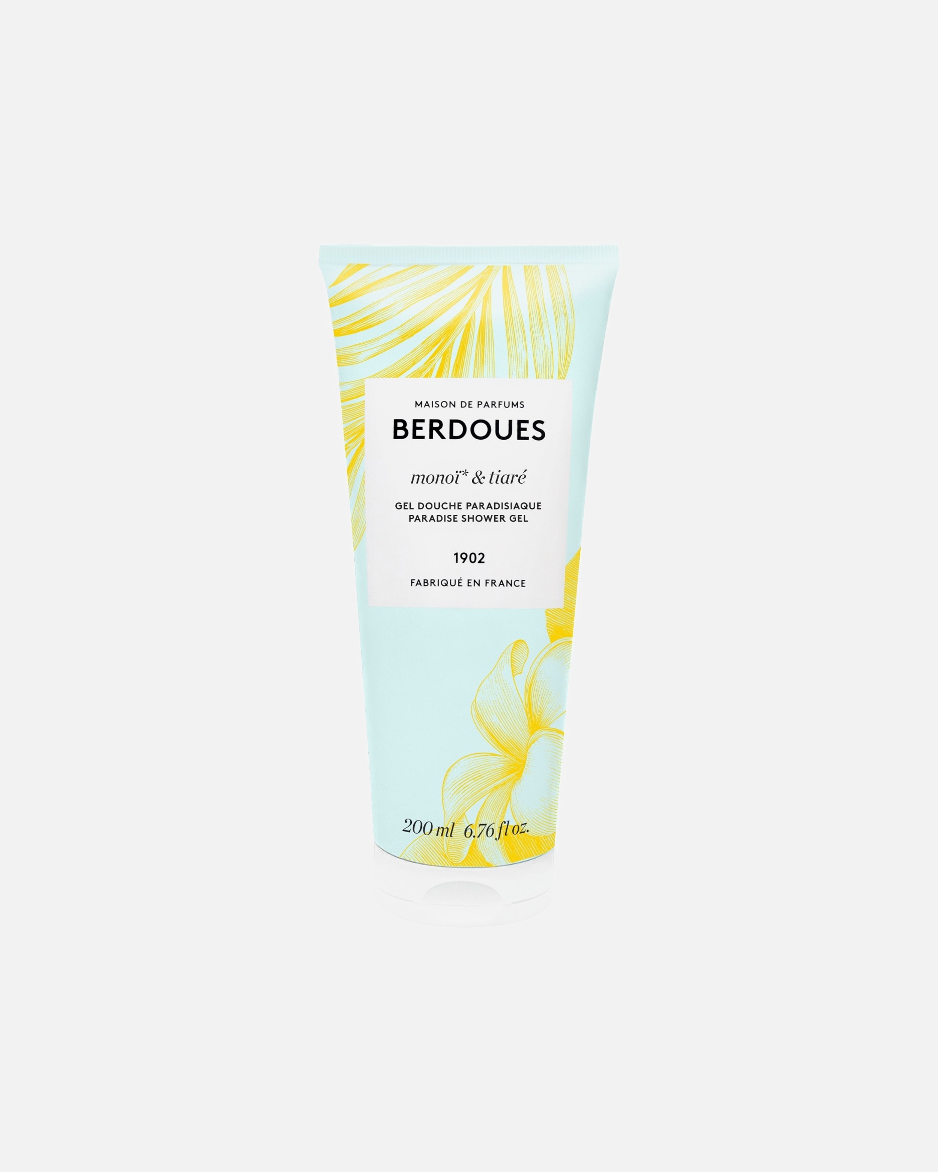 Duschgel für Weiblich Berdoues MONOI & TIARÉ 200 ml