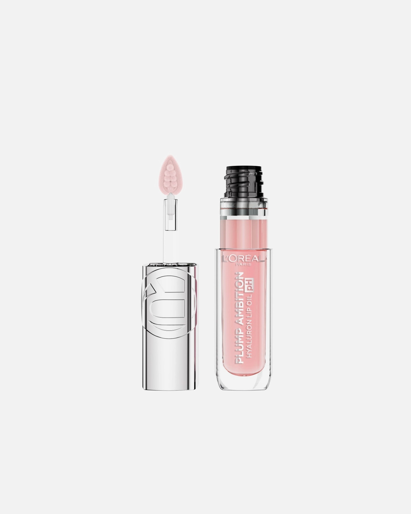 Lippenöl für Unisex L’Oréal Paris Plump Ambition Hyaluron Lip Oil ph 114 Rosé
