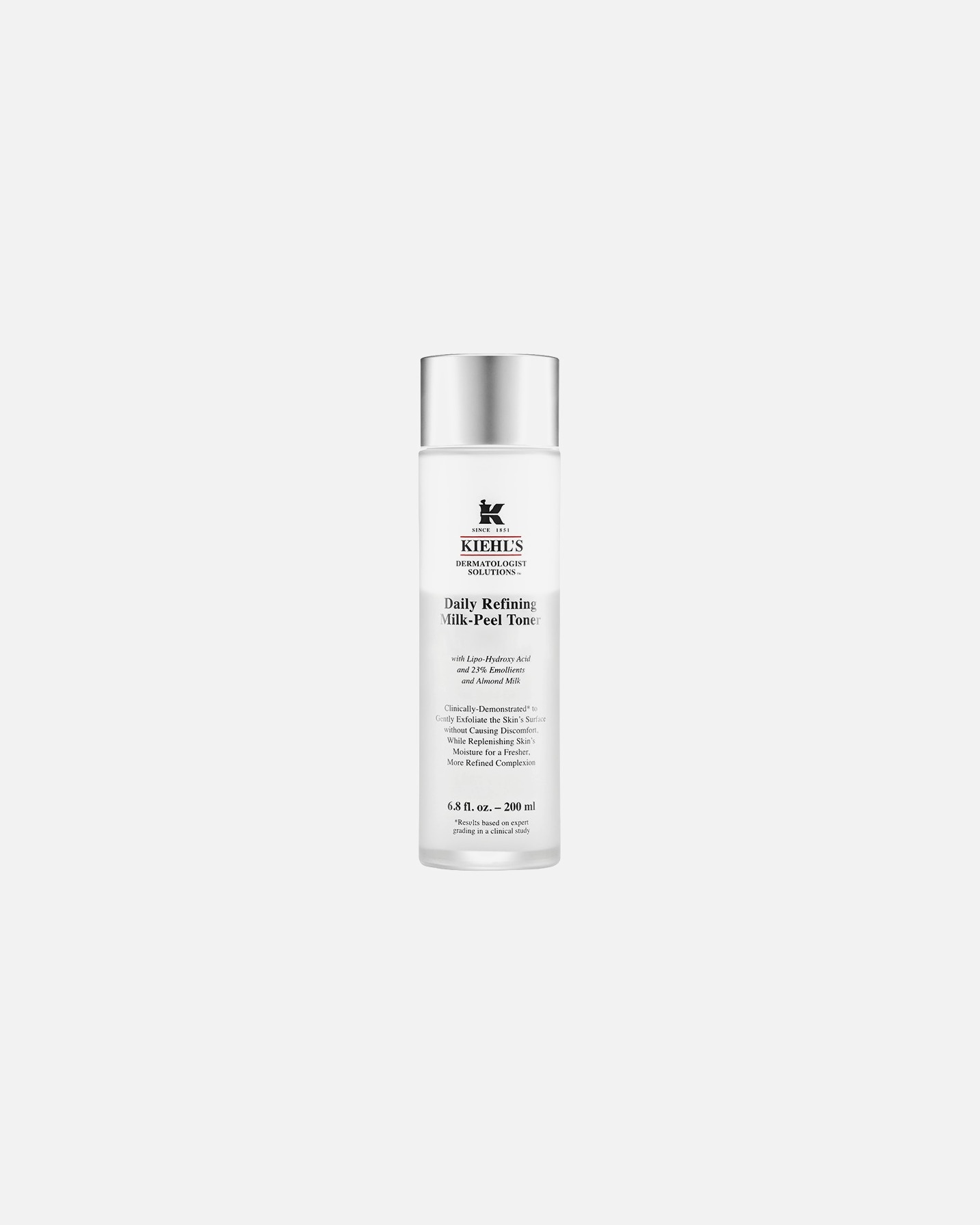 Gesichtswasser für Unisex Kiehl’s Daily Refining Milk-Peel Toner 200 ml