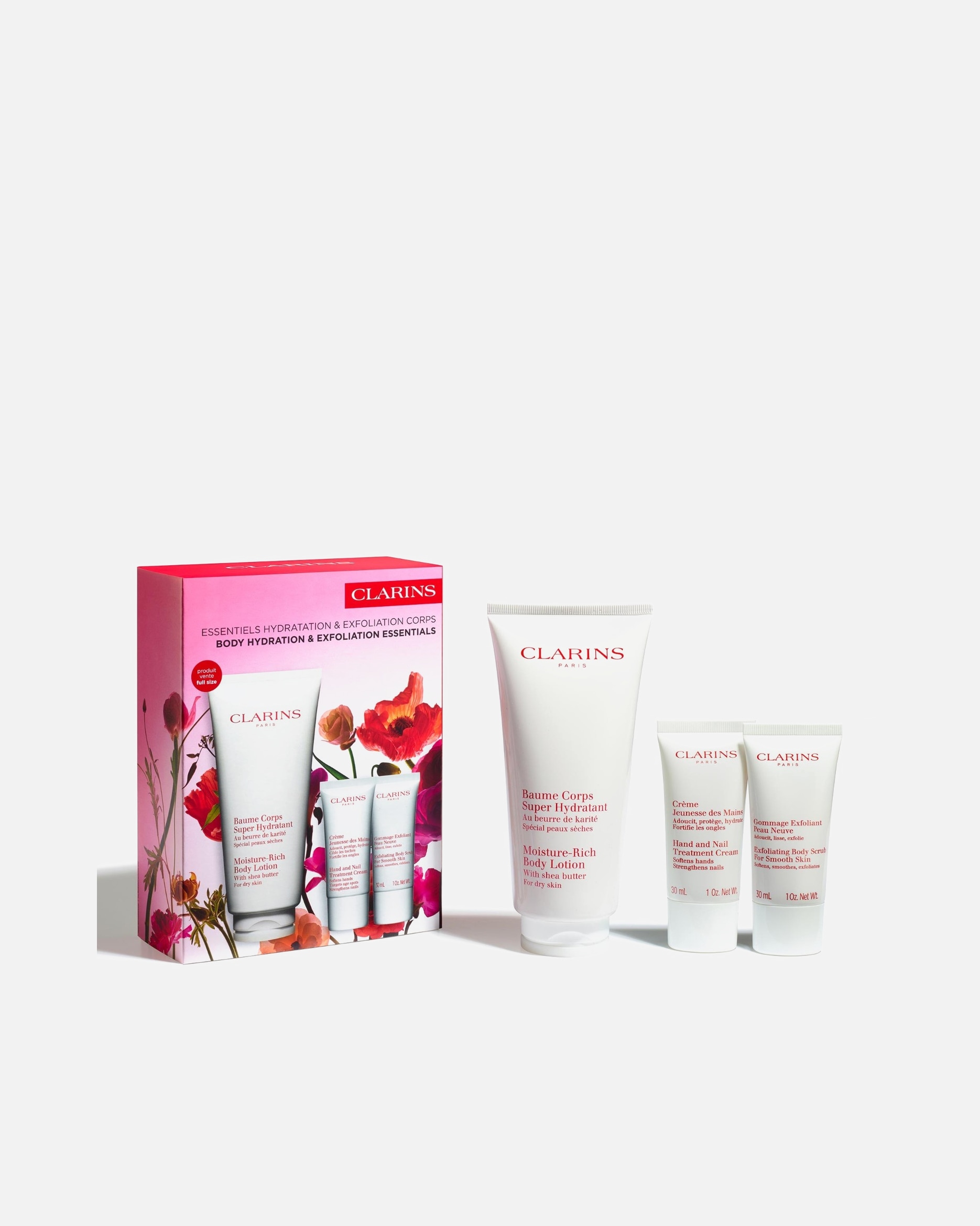 Körperpflegeset für Unisex Clarins Programm Essentiels Anti-Aging & Ausstrahlung 1 Stück