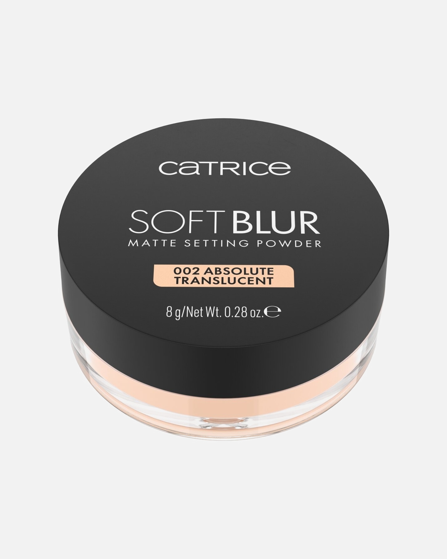 Fixierpuder für Unisex Catrice Soft Blur Matte Setting 002 Absolute Translucent
