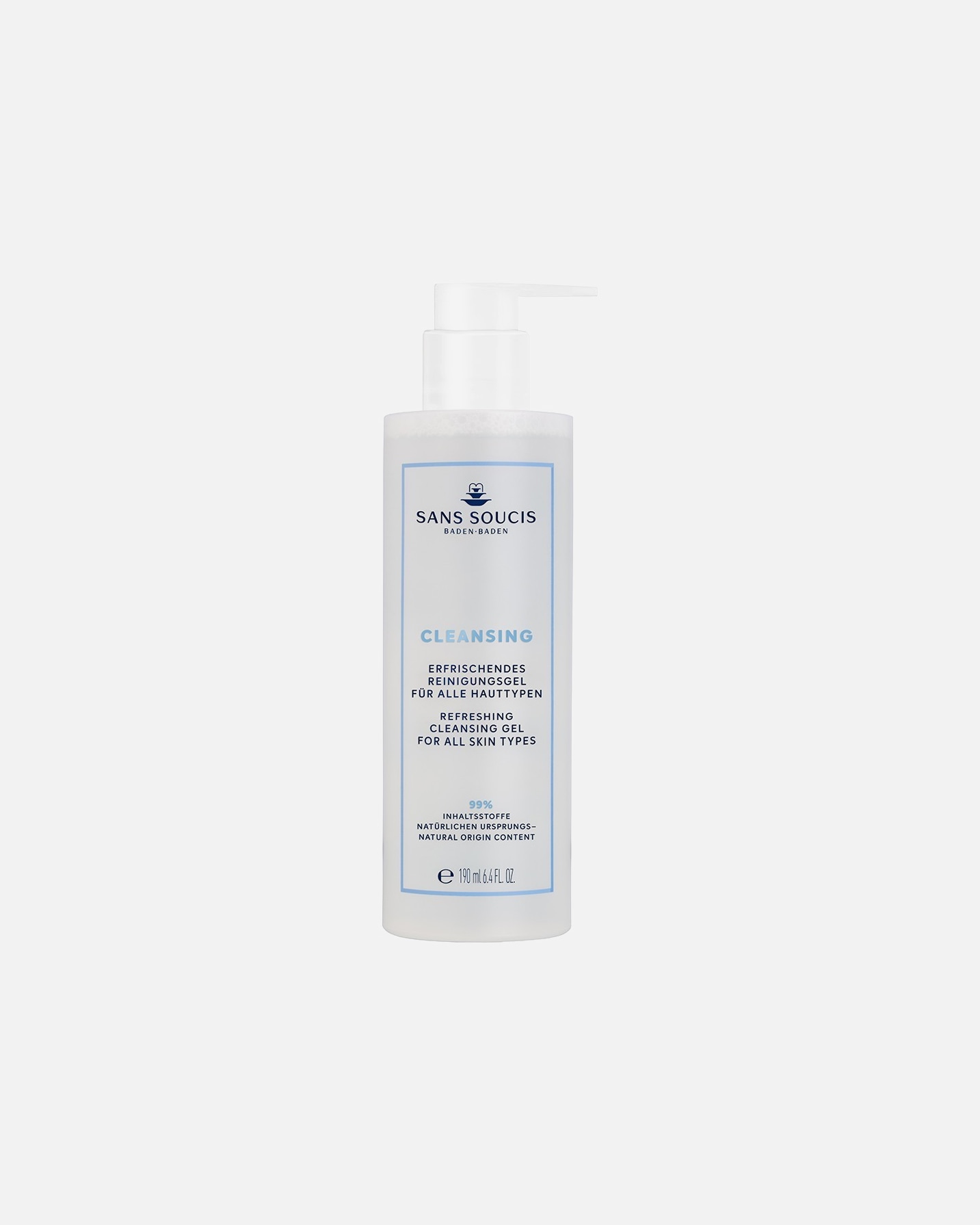Reinigungsgel für Unisex Sans Soucis Klärendes Reinigungsgel 190 ml