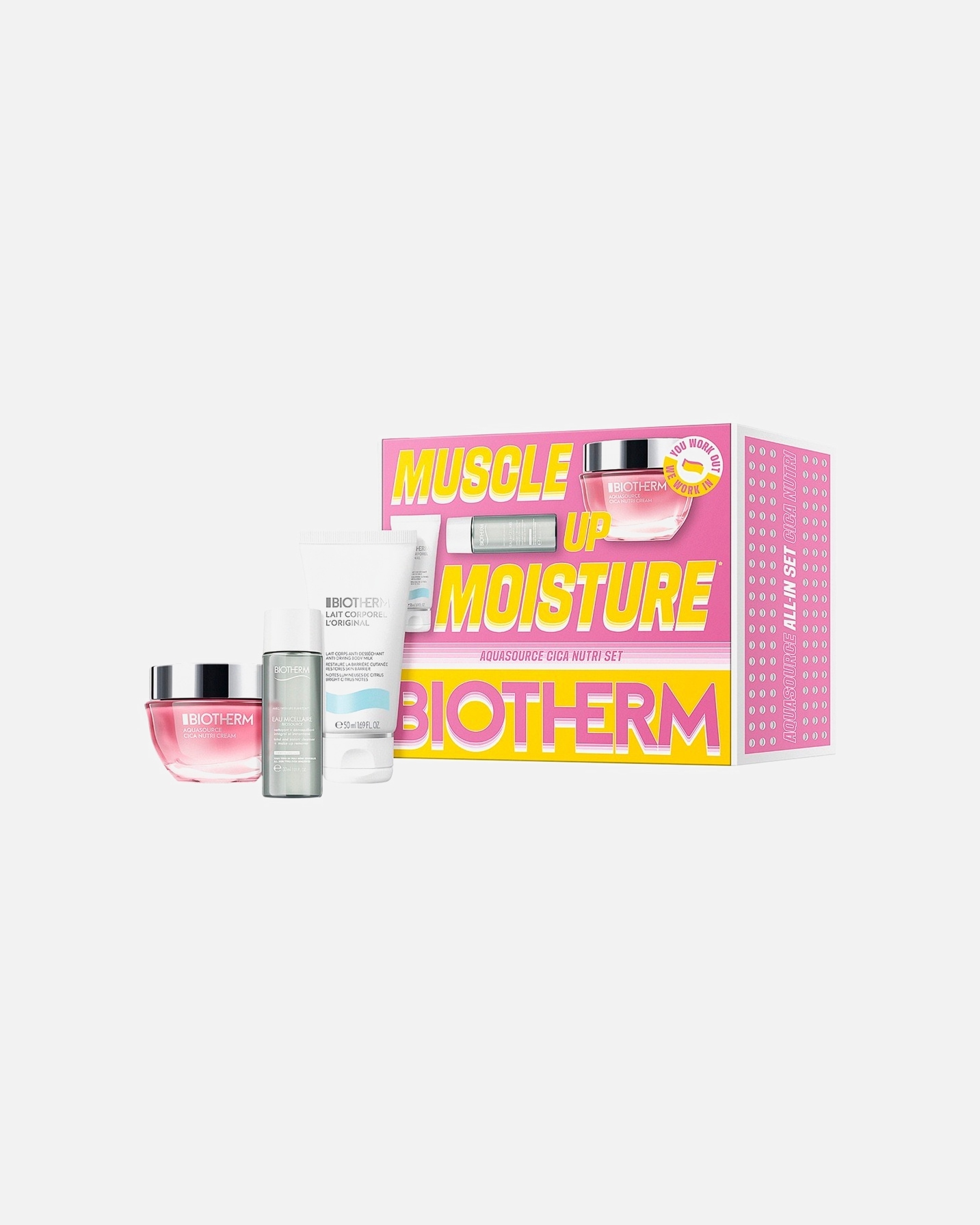 Gesichtspflegeset für Unisex Biotherm Aquasource Cica Routine Set 1 Stück