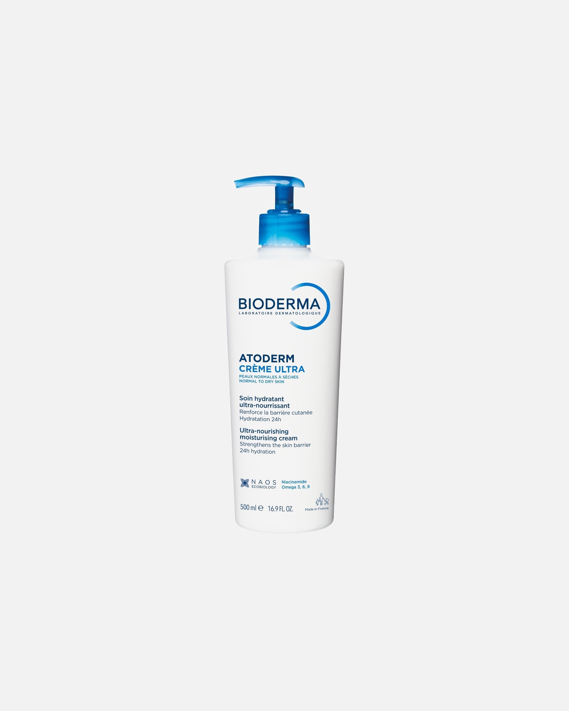Körpercreme für Unisex Bioderma 500 ml