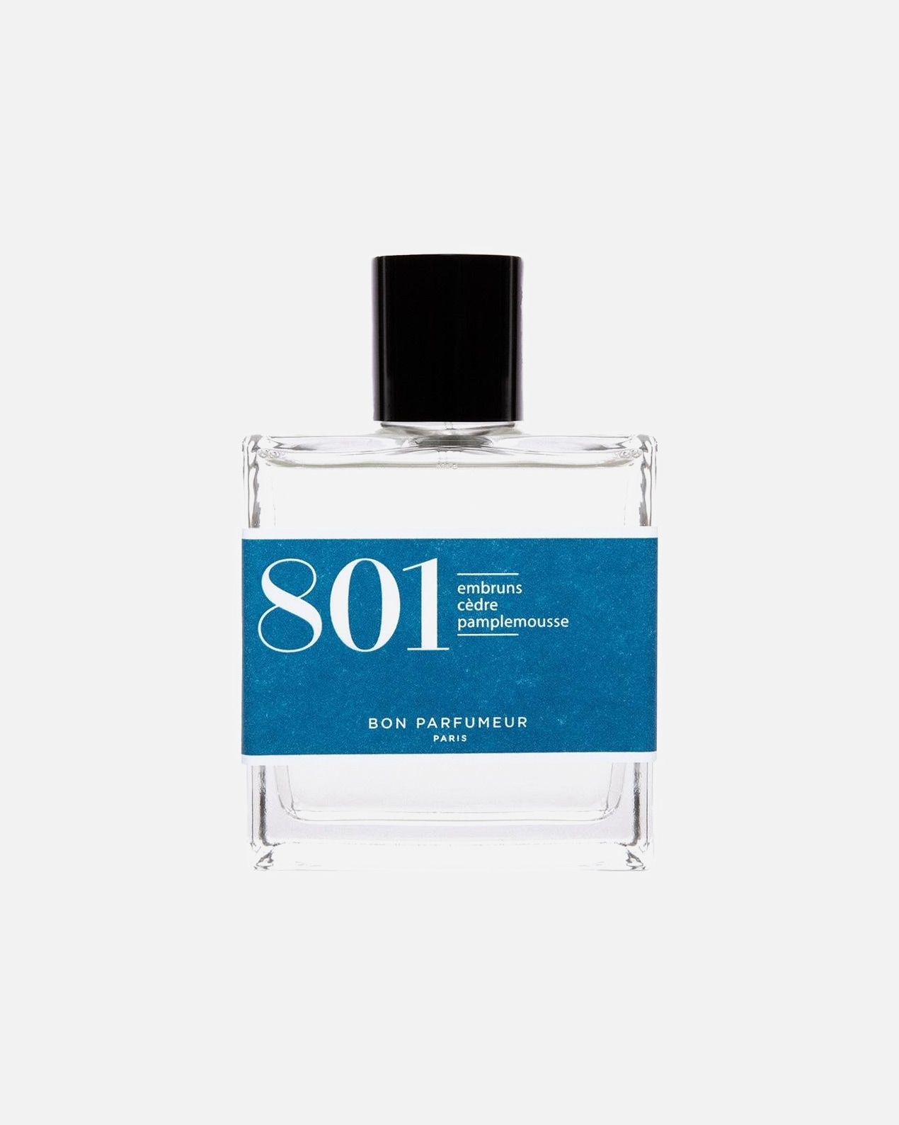 Eau de Parfum für Unisex Bon Parfumeur Aquatic Nr. 801 Gischt Zeder Grapefruit 100 ml
