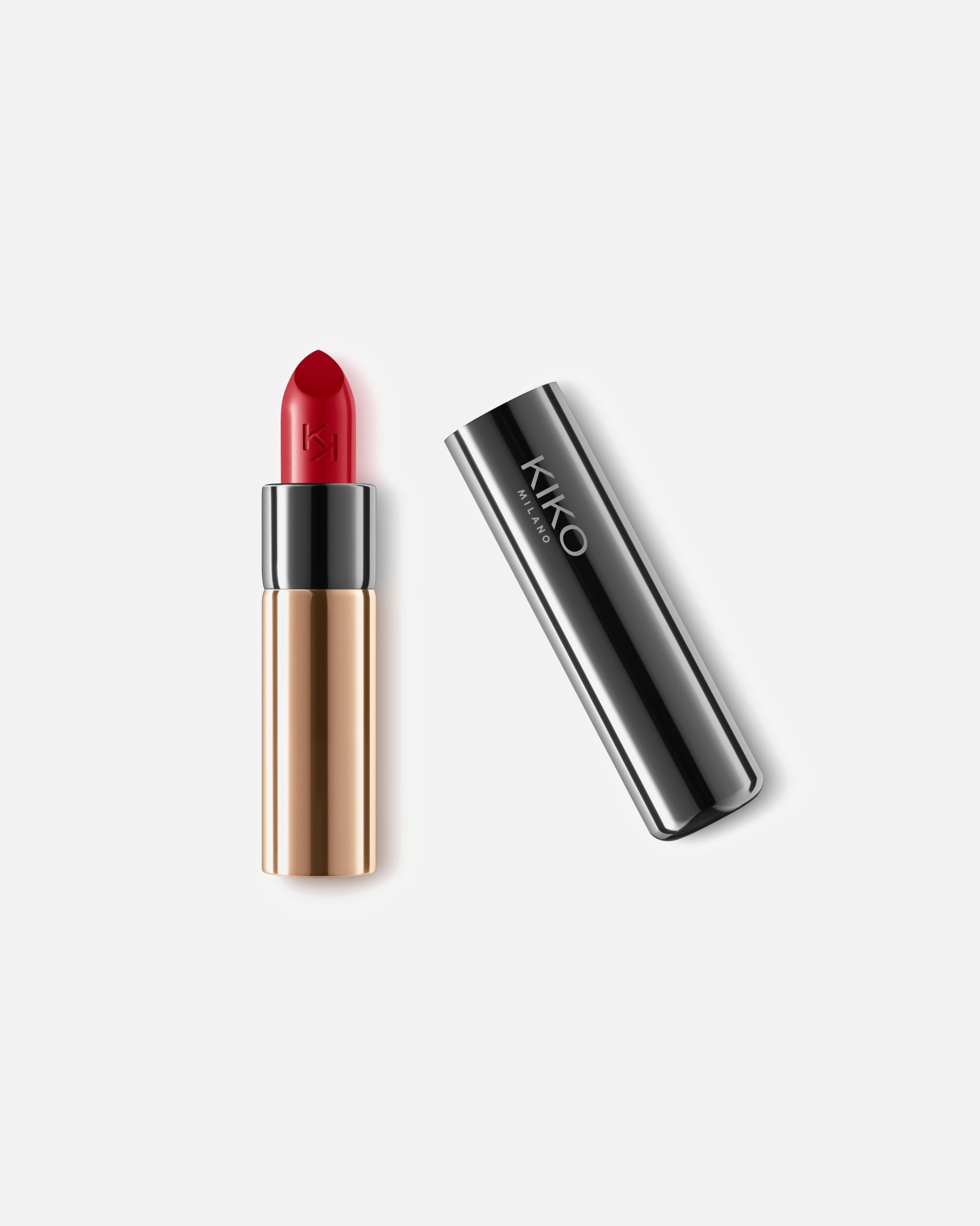 Lippenstift für Unisex KIKO Milano Default Brand Line Gossamer Emotion Creamy 113 Pearly Tulip Red