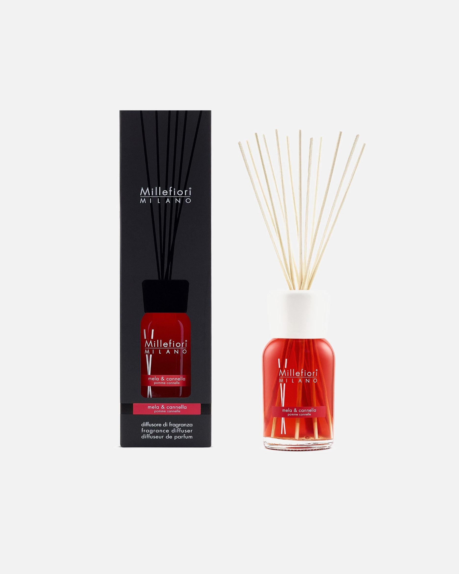 Raumduft für Unisex Millefiori MILANO Mela + Cannella 500 ml