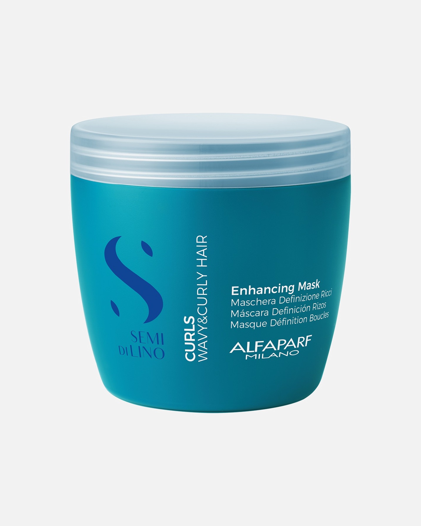 Haarbalsam für Unisex ALFAPARF MILANO Semi di Lino Curls Enhancing Mask 500 ml