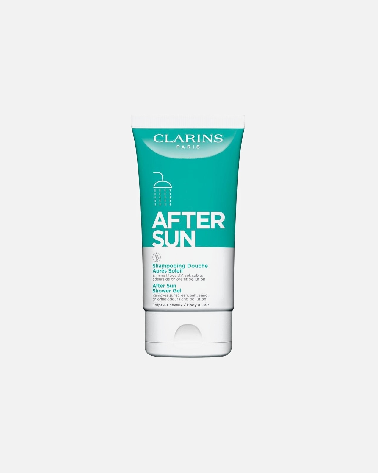 Duschgel für Unisex Clarins Sun Care Shampooing Douche Corps & Cheveux ArpÈs Soleil 150 ml
