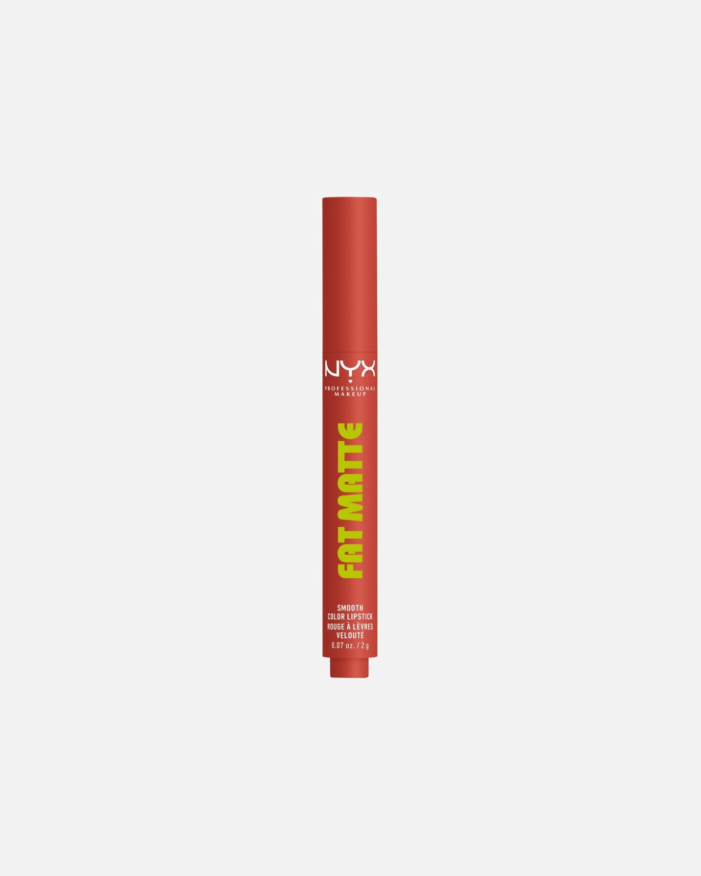 Lippenbalsam für Unisex NYX Professional Makeup Fat Matte Smooth 2 g