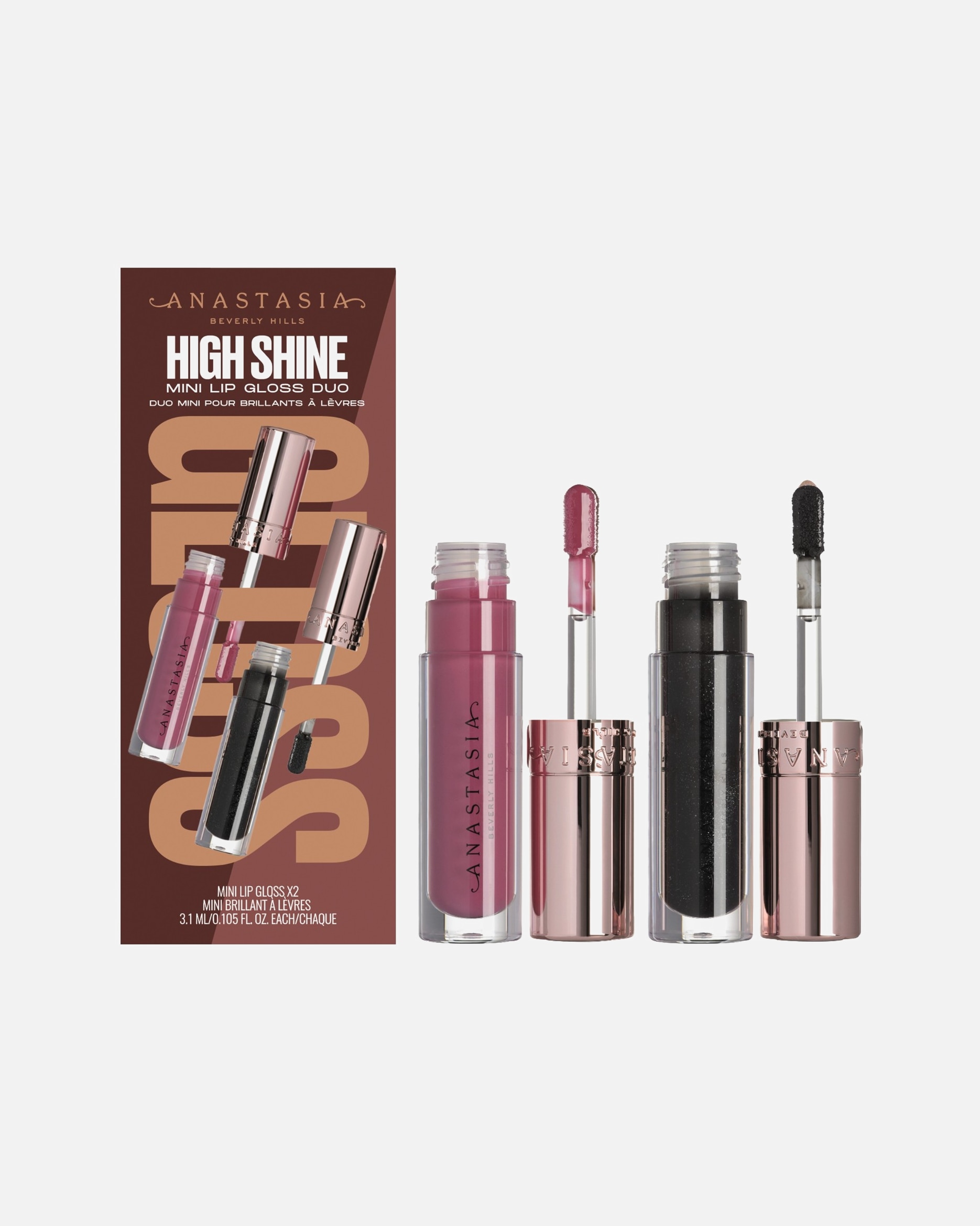 Lipgloss für Unisex Anastasia Beverly Hills High-Shine Mini Duo 3,1 ml