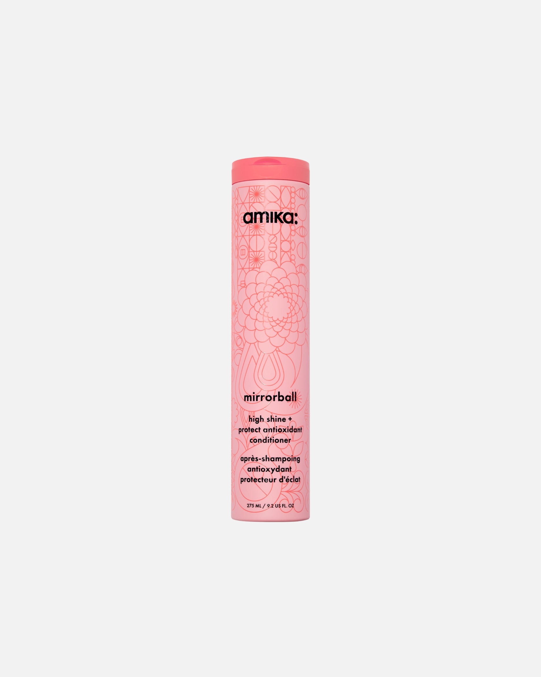 Conditioner für Unisex Amika Shine Mirrorball Antiox 275 ml