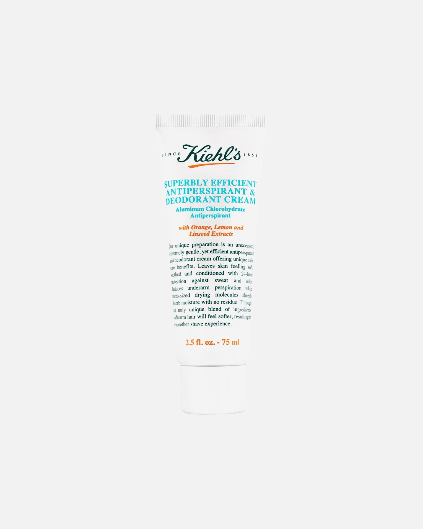 Deodorant für Unisex Kiehl’s Superbly Efficient Antiperspirant 75 ml