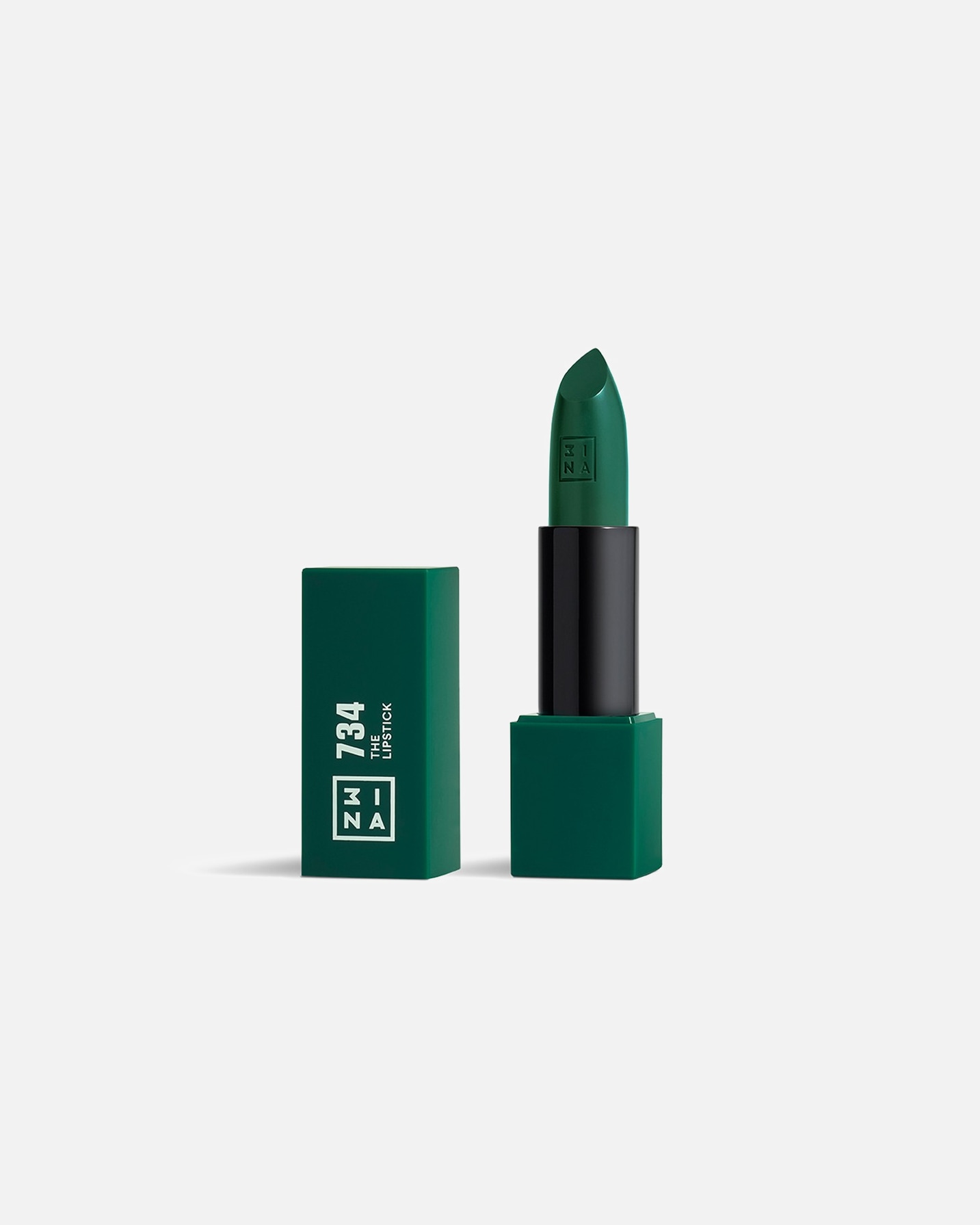 Lippenstift für Unisex 3INA The Lipstick Nr. 734 - Green