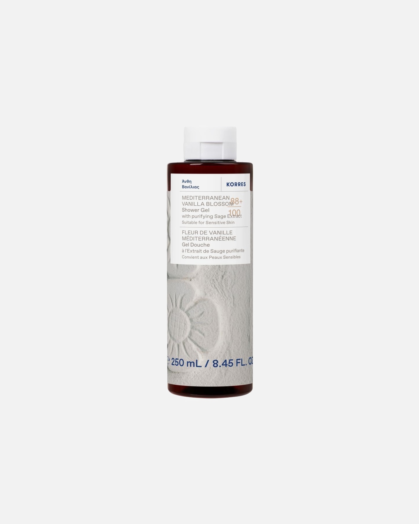 Duschgel für Unisex KORRES Mediterrenean Vanilla Blossom 250 ml