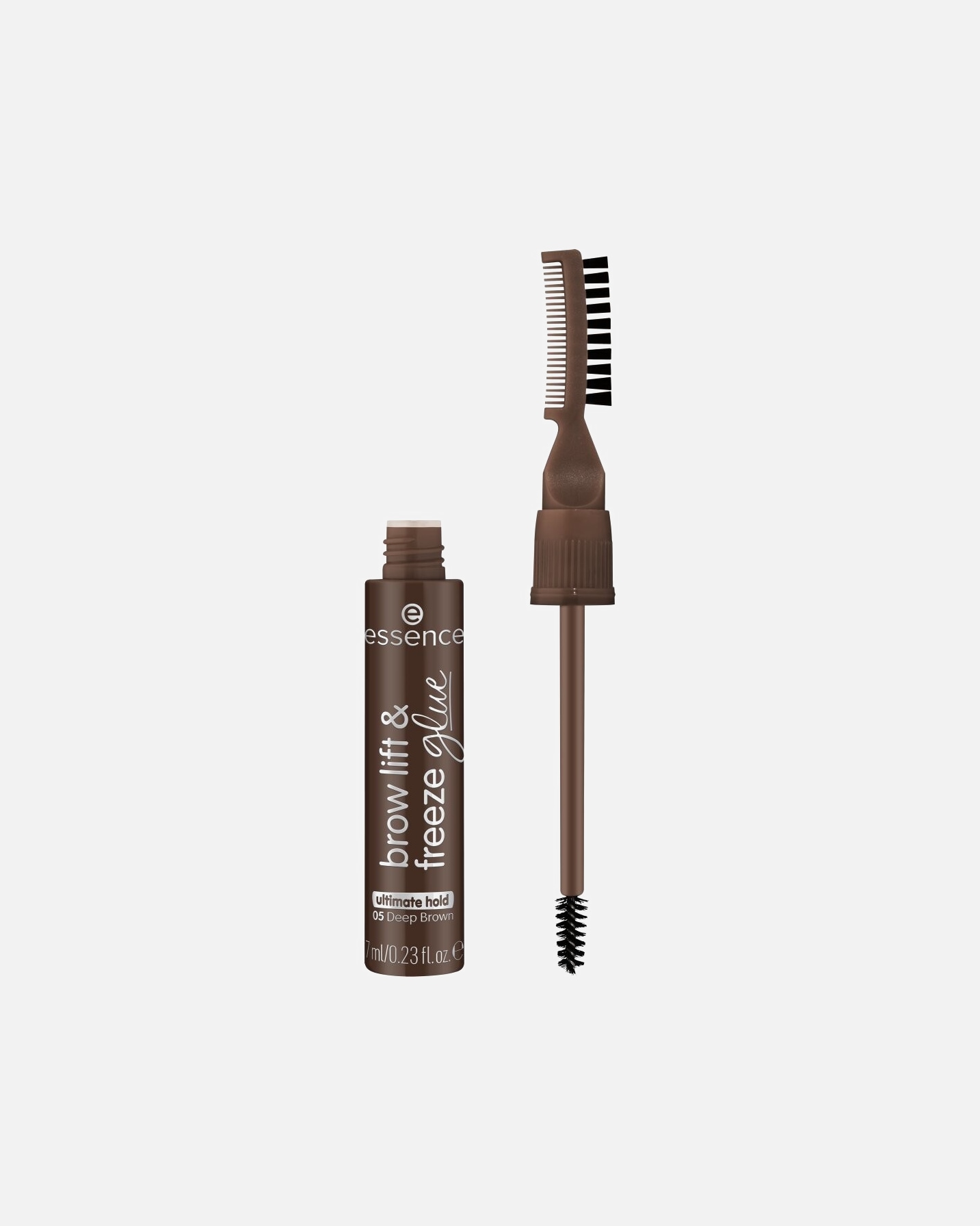 Augenbrauengel für Unisex Essence Brow Lift & Freeze Glue 05 - DEEP BROWN