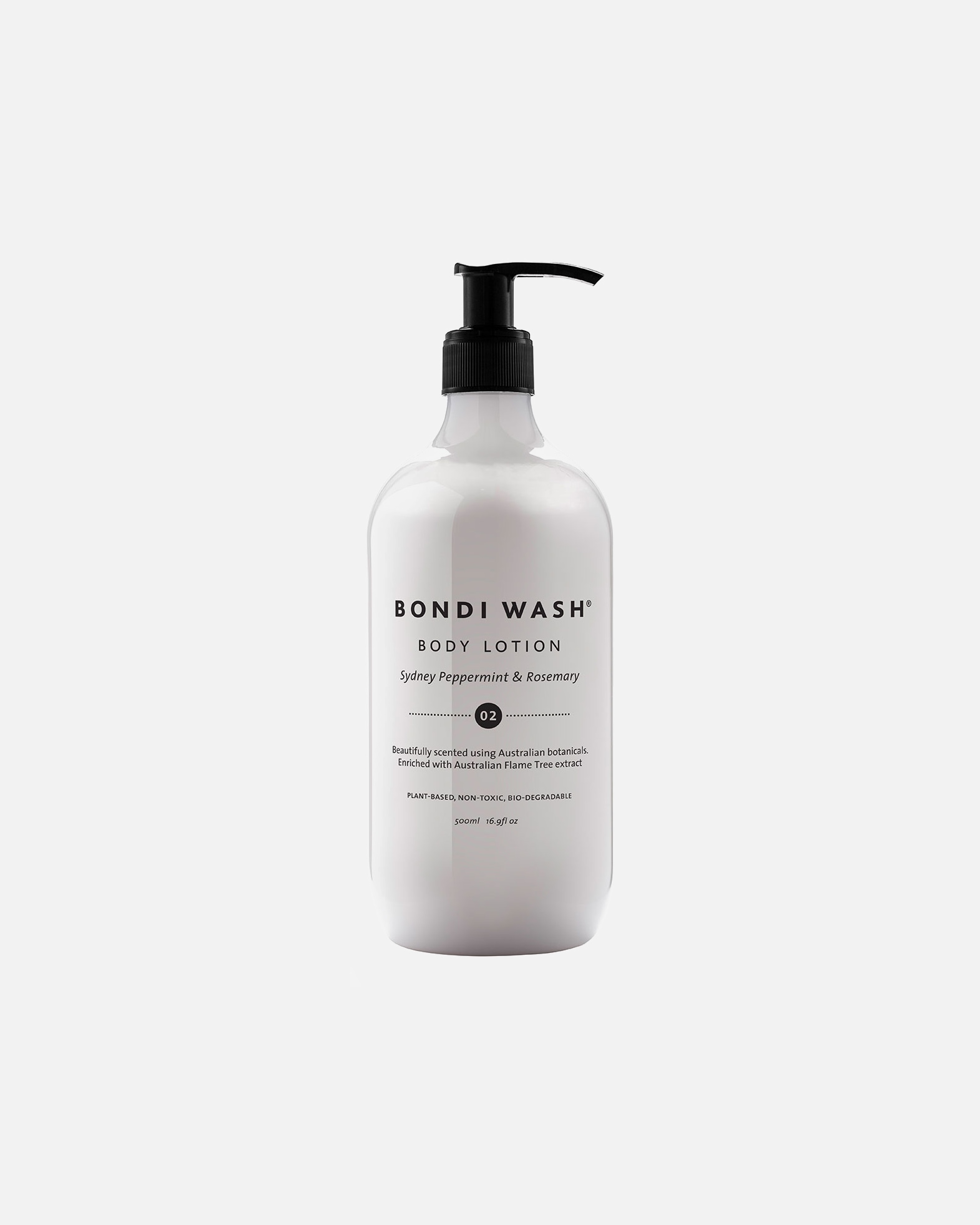 Bodylotion für Unisex Bondi Wash BODY LOTION SYDNEY PEPPERMINT & ROSEMARY 500 ml