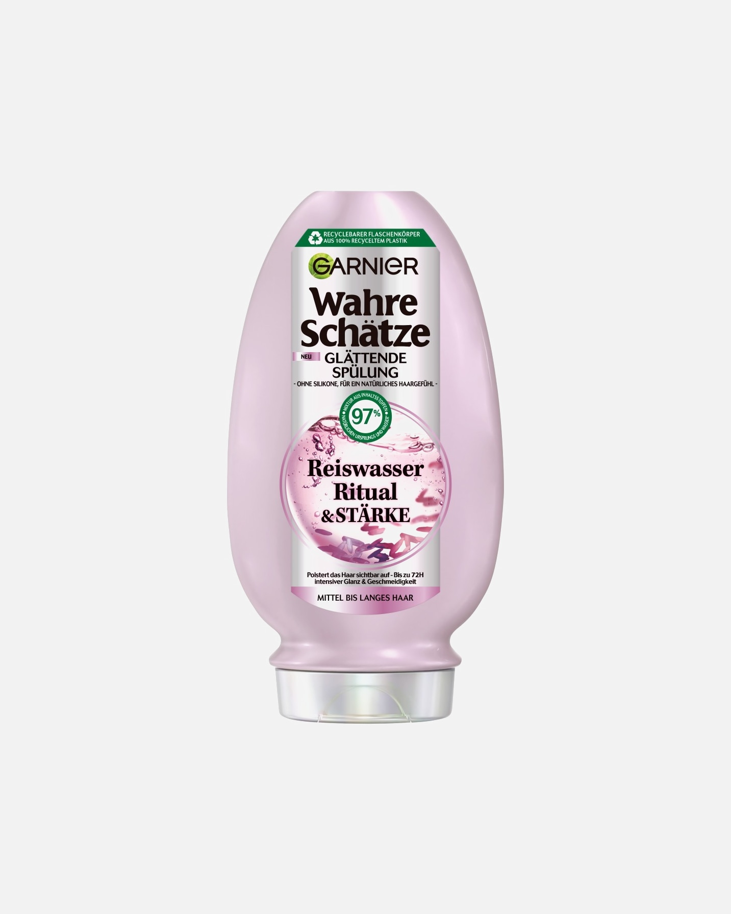 Conditioner für Unisex Garnier Wahre Schätze Reiswasser Ritual & Stärke Glättend 200 ml
