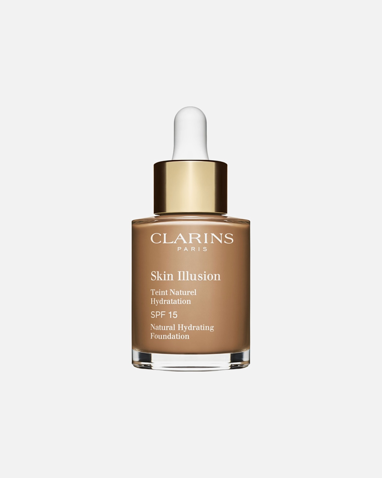 Foundation für Unisex Clarins Skin Illusion SPF 15 Nr. 113 - Chestnut