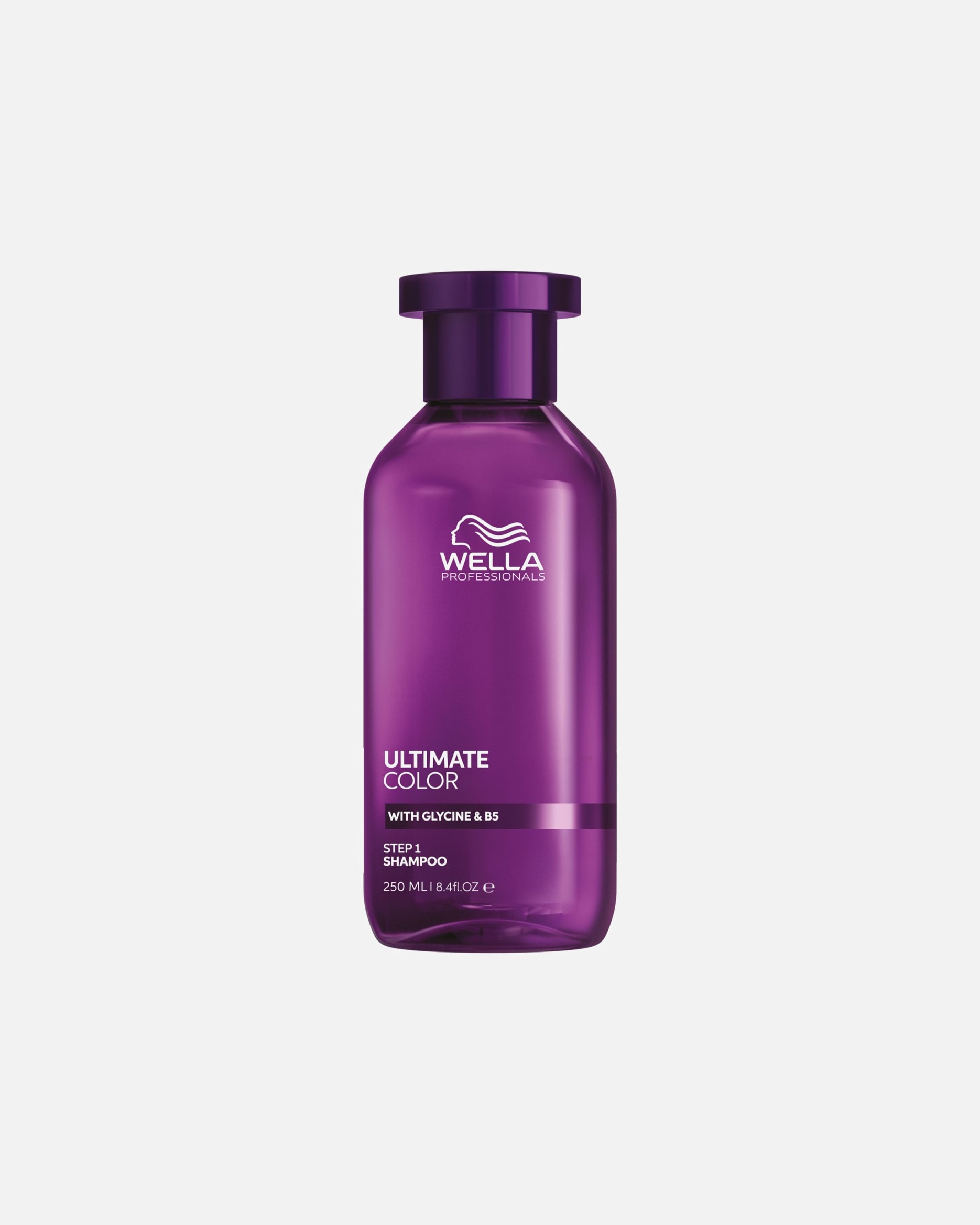 Shampoo für Unisex Wella Ultimate Color Step 1 | Sulfatfrei, mit Glycine & B5 250 ml