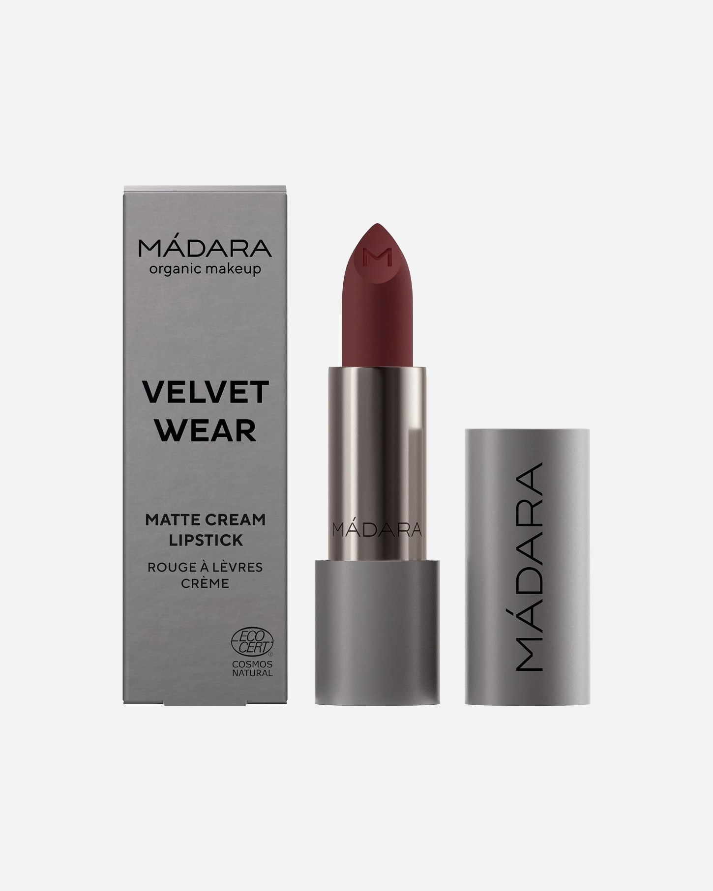 Lippenstift für Unisex Madara Make Up VELVET WEAR Matt-cremig 35 - DARK NUDE
