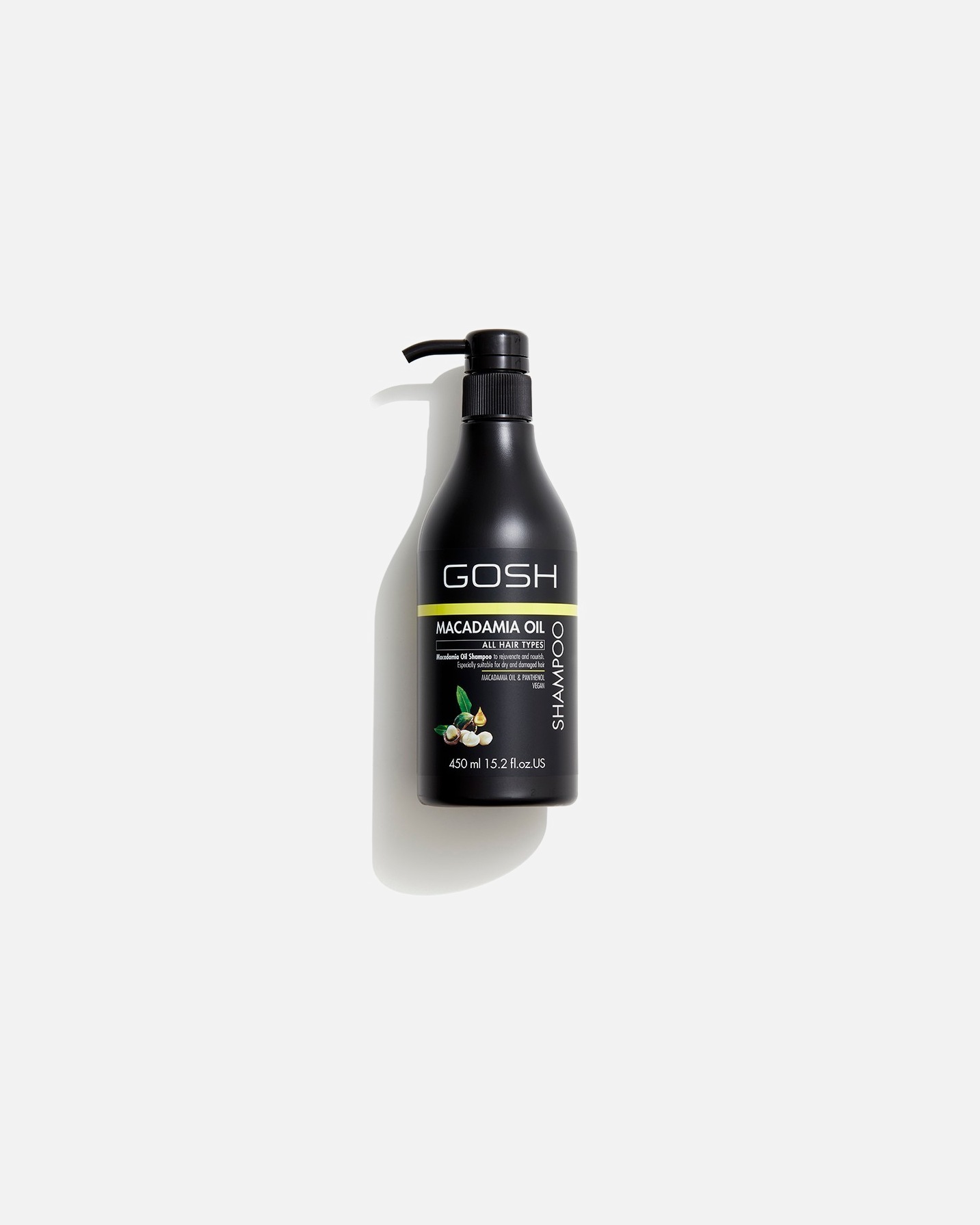 Shampoo für Unisex Gosh Copenhagen Macademia 450 ml