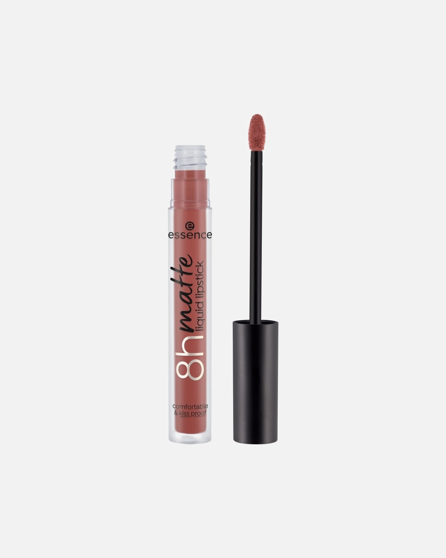 Lippenstift für Unisex Essence 8h matte liquid VELVET BRICK