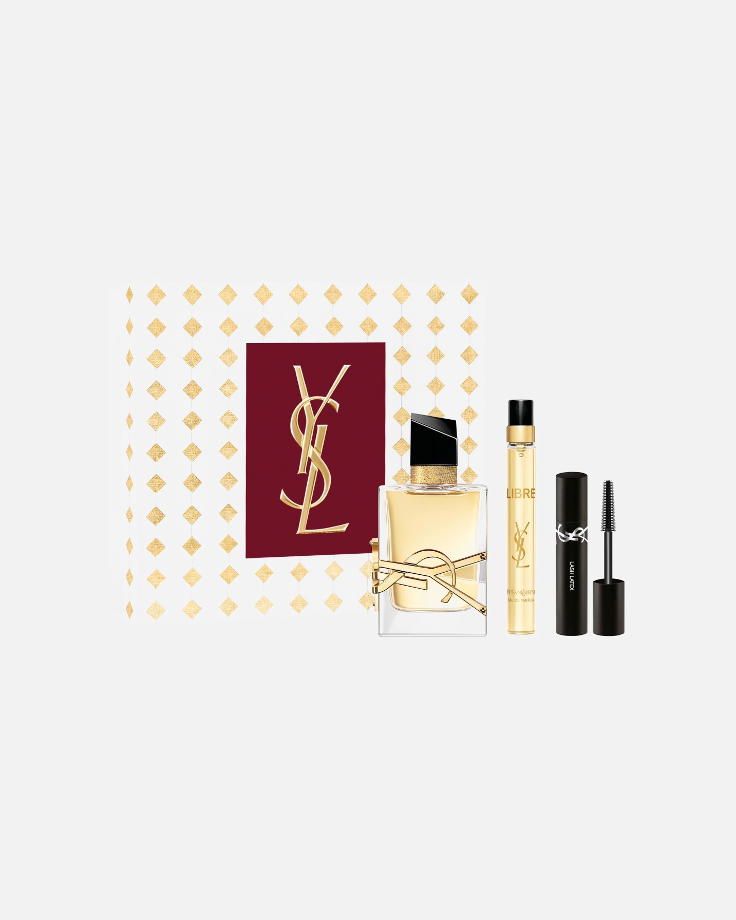 Duftset für Weiblich Yves Saint Laurent Libre Eau de Parfum 50 ml + 10 ml + Mini Lipstick 1 Stück