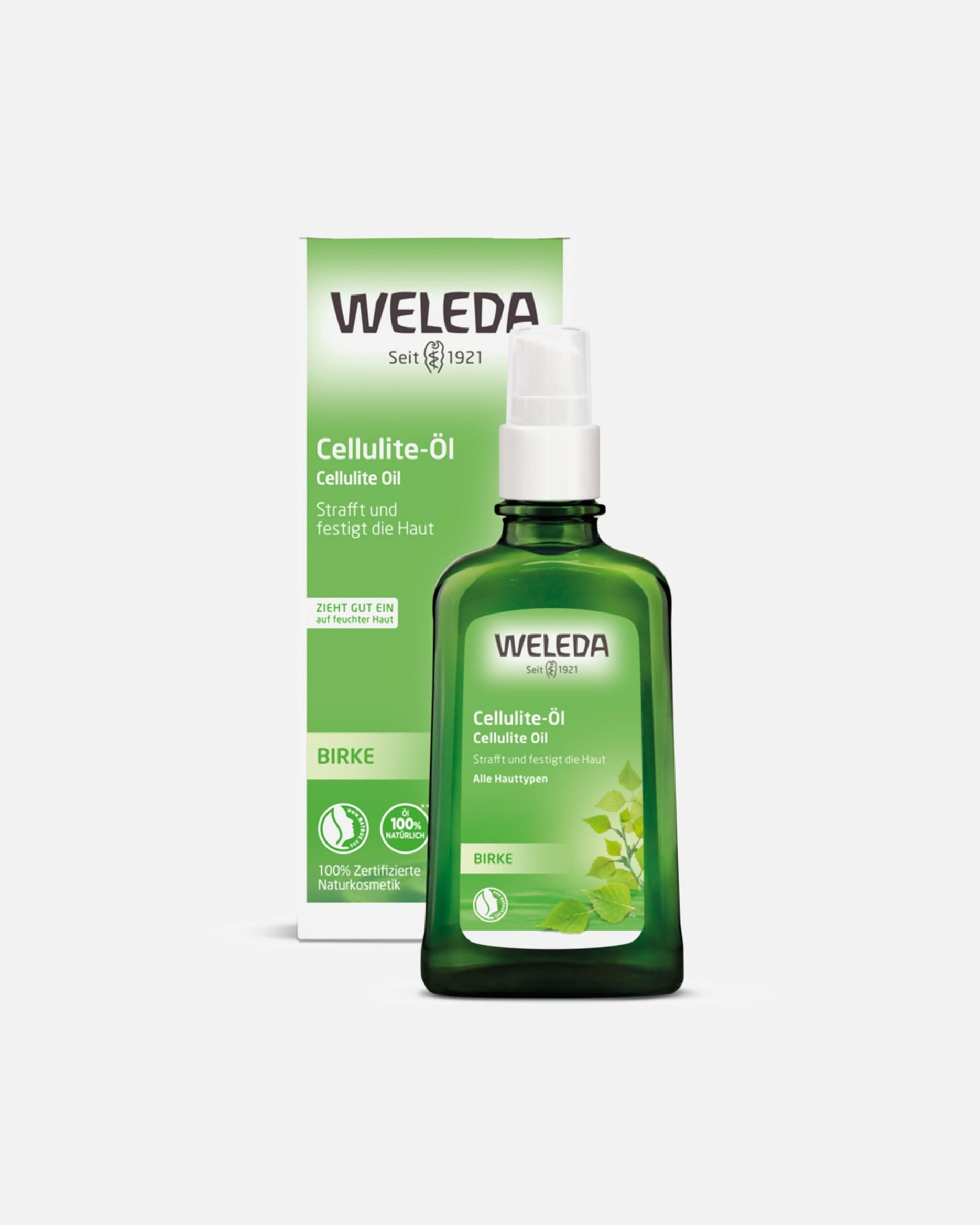Körperöl für Unisex Weleda Birke Cellulite-Öl 100 ml