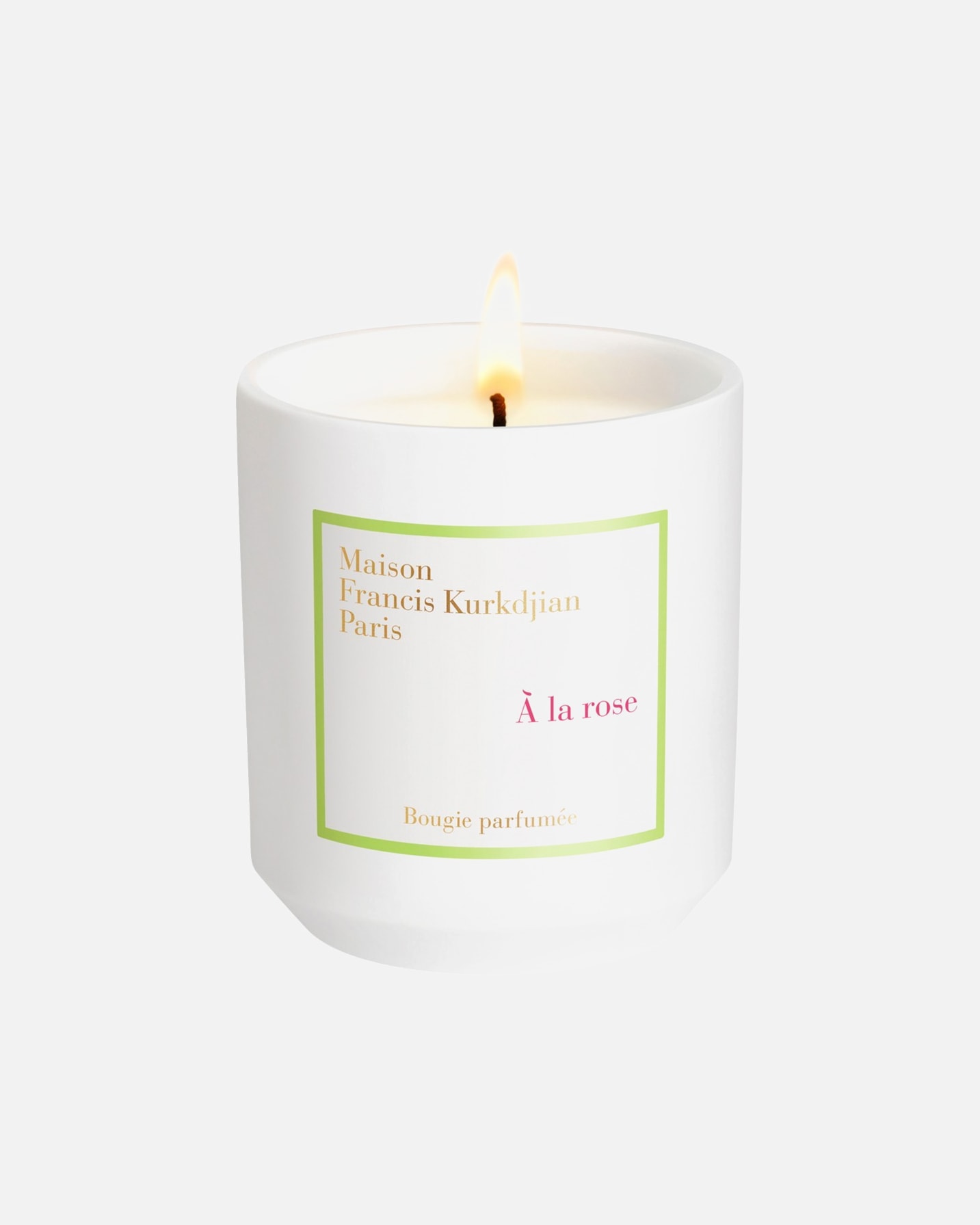 Kerze für Unisex Maison Francis Kurkdjian Paris À la rose 280 Gramm