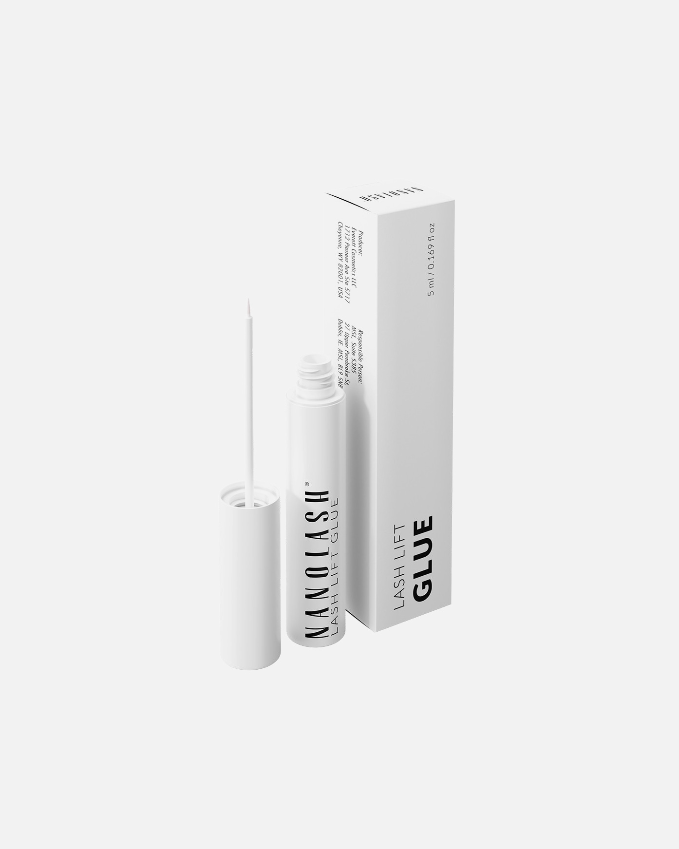 Wimpernpflege für Unisex Nanolash Kleber für Wimpernlifting - Wimpernkleber für lifting 5 ml