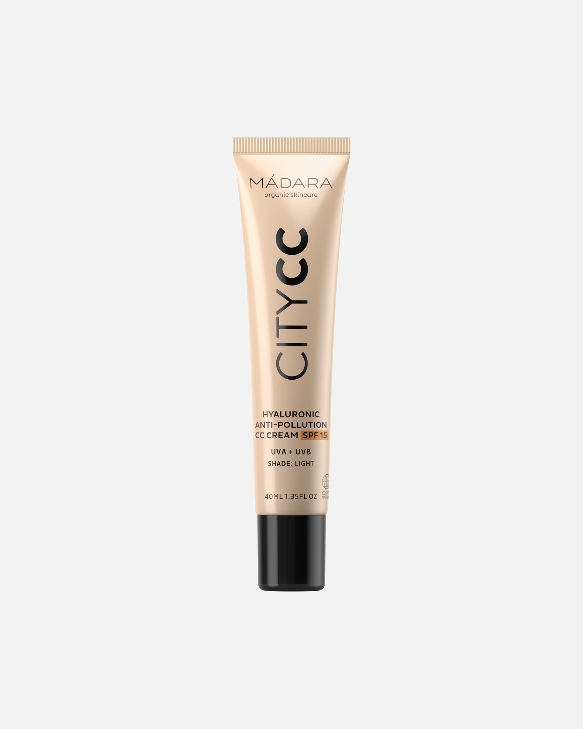 CC Cream für Unisex Madara City CC Hyaluronic Anti-Pollution SPF15 LIGHT