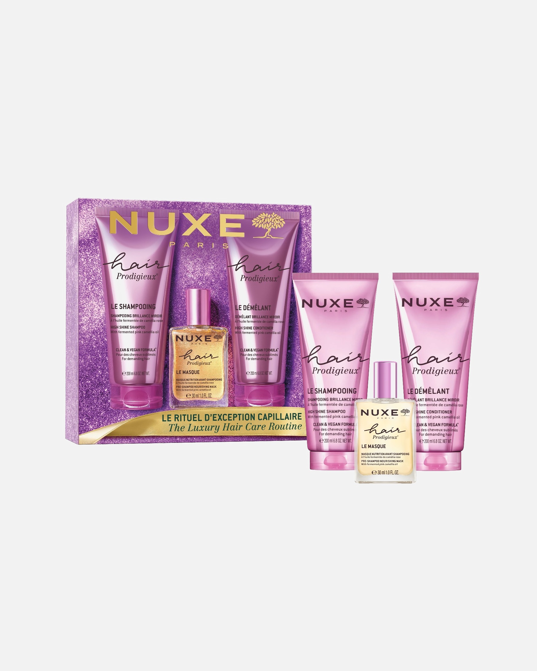 Haarpflegeset für Unisex NUXE Hair Prodigieux® Die luxuriöse Haarpflegeroutine 1 Stück