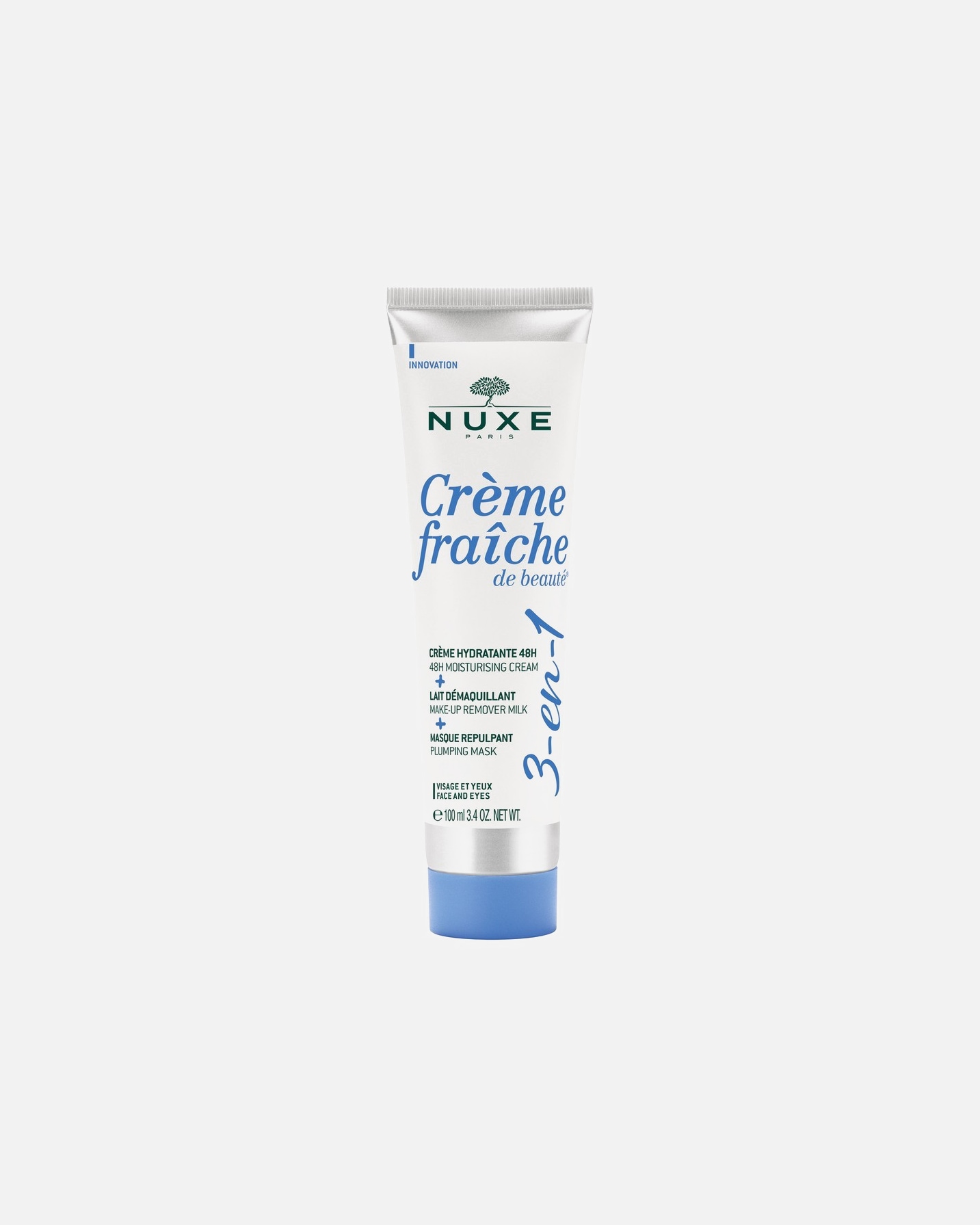 Gesichtscreme für Unisex NUXE Creme Fraîche De Beauté 3-in-1 100 ml