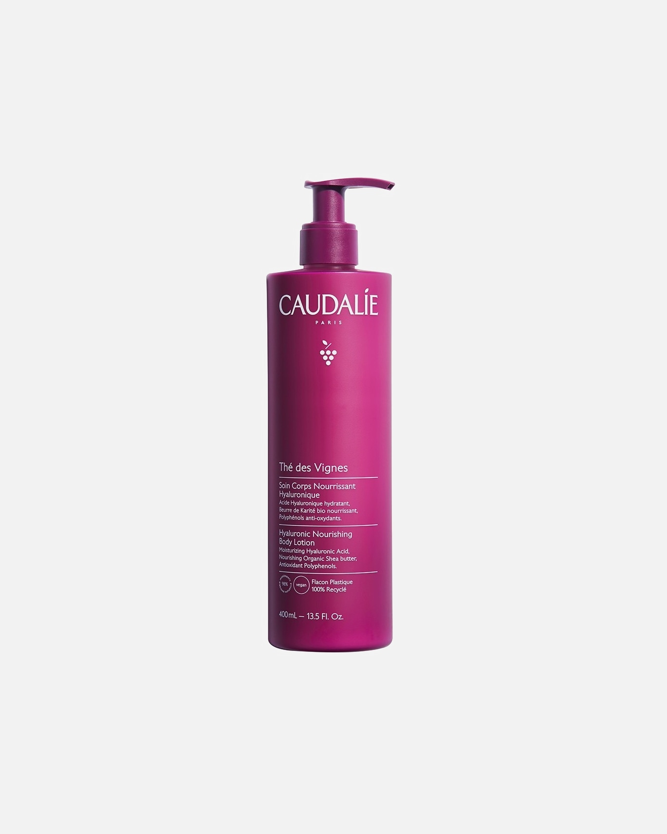 Bodylotion für Unisex Caudalie The des Vignes Nährende Körperpflege 400 ml