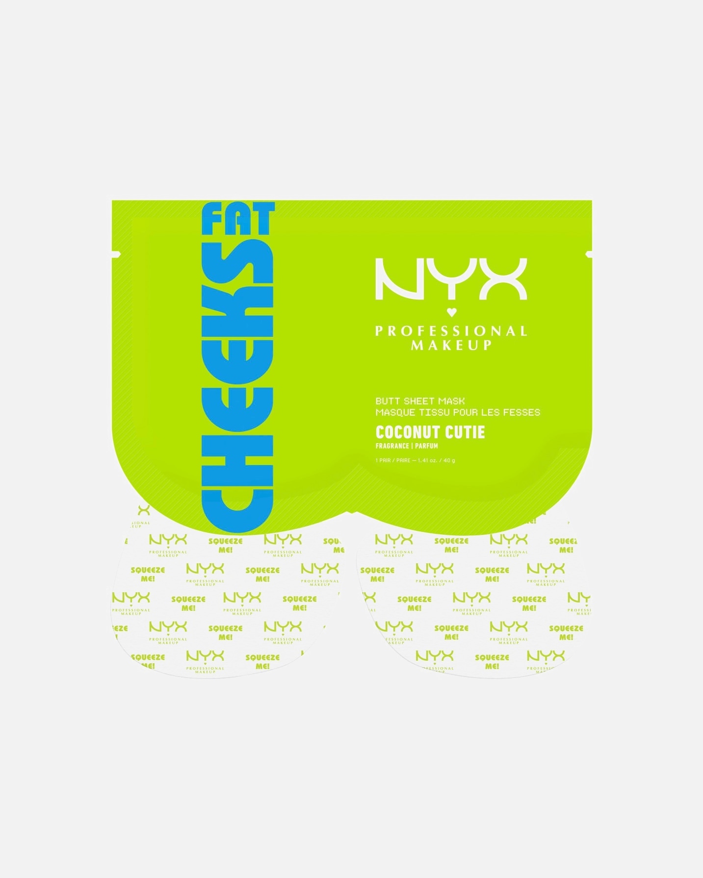 Anti-Cellulite Pflege für Unisex NYX Professional Makeup Butt Coconut Cutie 40 ml