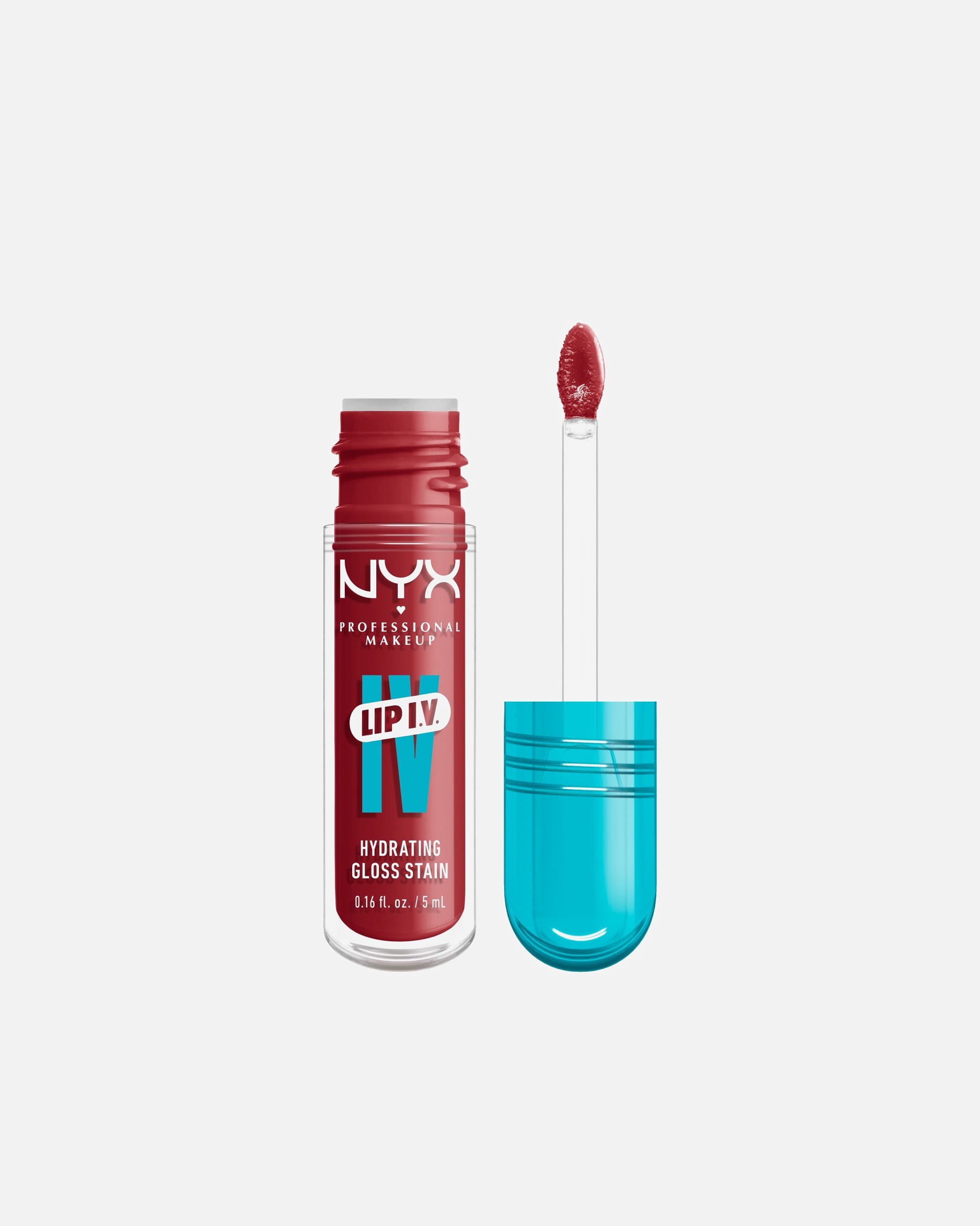 Lipgloss für Unisex NYX Professional Makeup Lip IV Gloss Serum feuchtigkeitsspendend 07 - BUBBLEGUM BURST