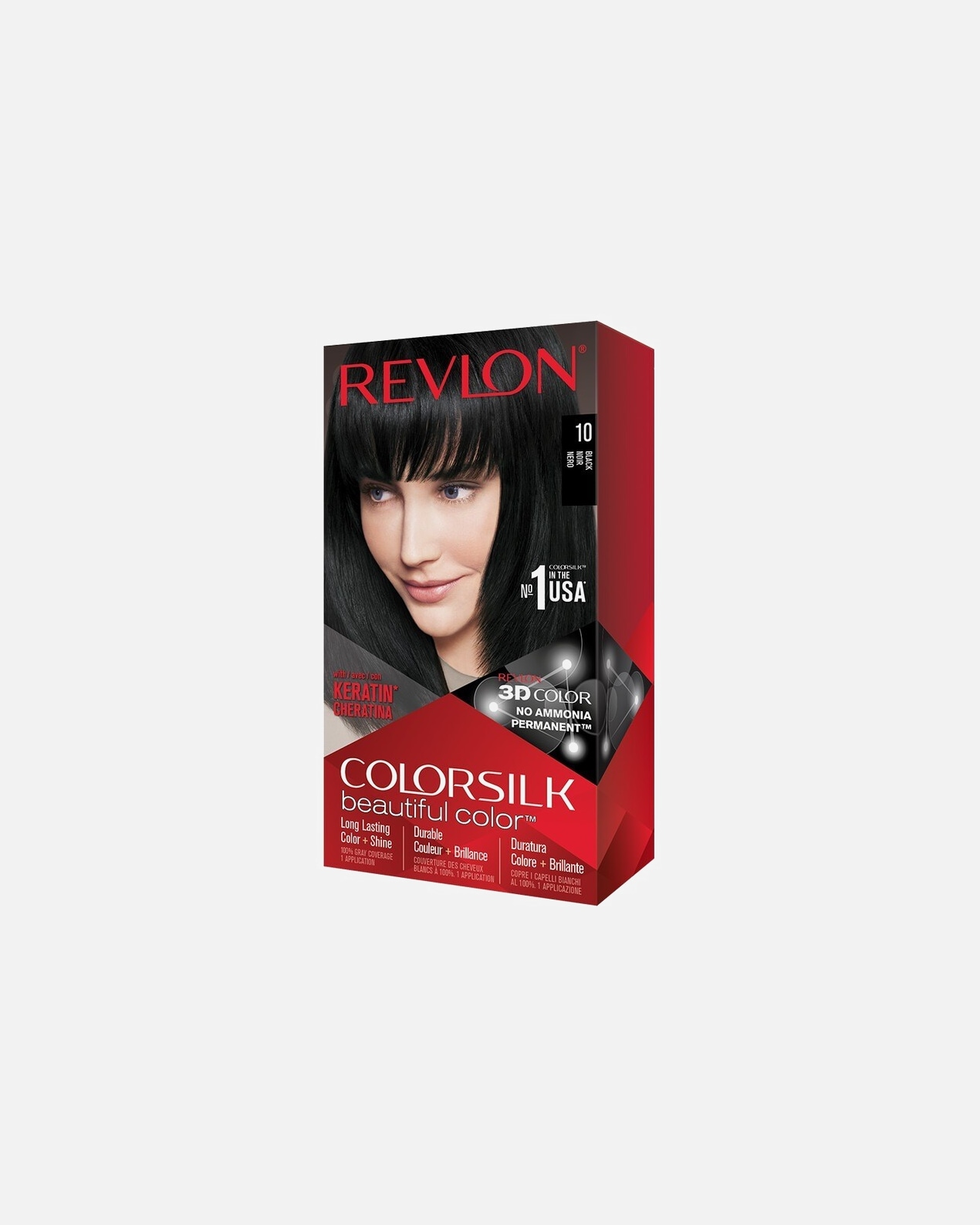 Haarfarbe für Unisex Revlon ColorSilk Beautiful Color 1 Stück