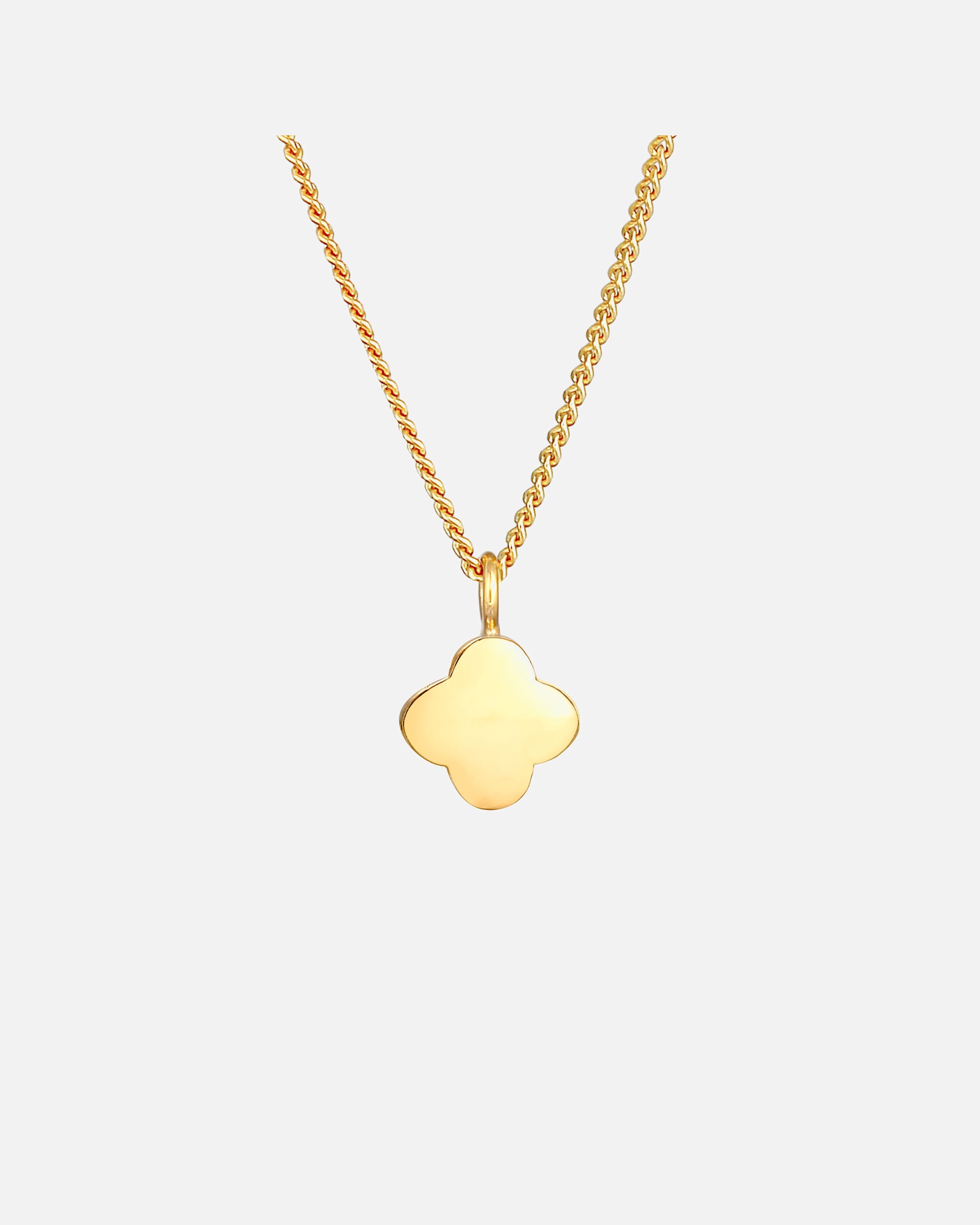 Halskette für Weiblich Elli Kleeblatt Glück Symbol Klassisch 925 Silber 1 Stück