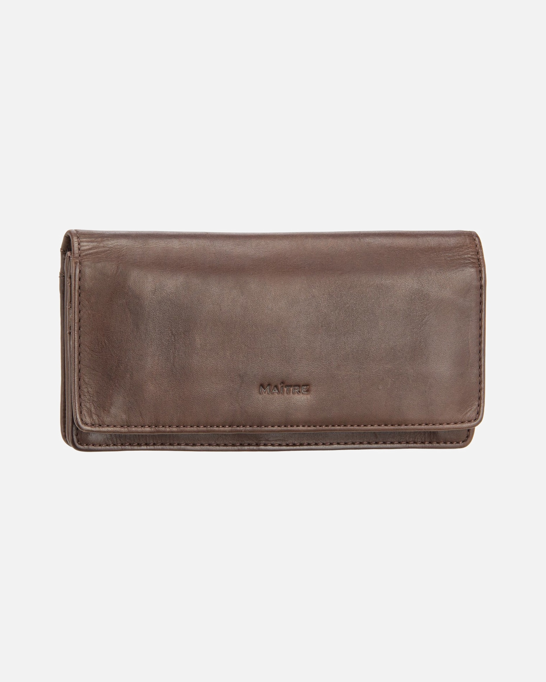 Portemonnaie für Weiblich Maître Geldbörse Forst Immine Purse LH14F Darkbrown