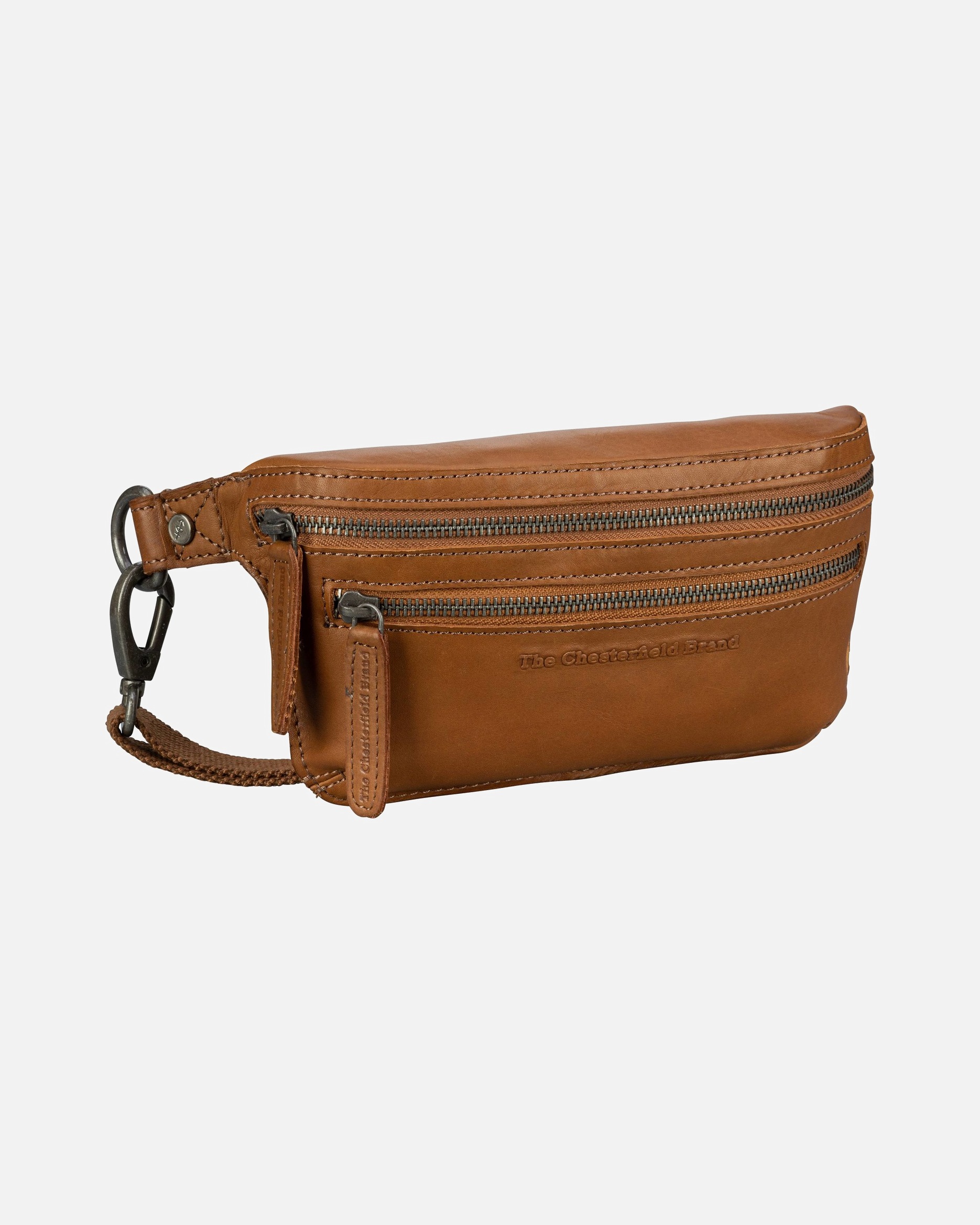 Bauchtasche für Unisex The Chesterfield Brand Gürteltasche Toronto Cognac
